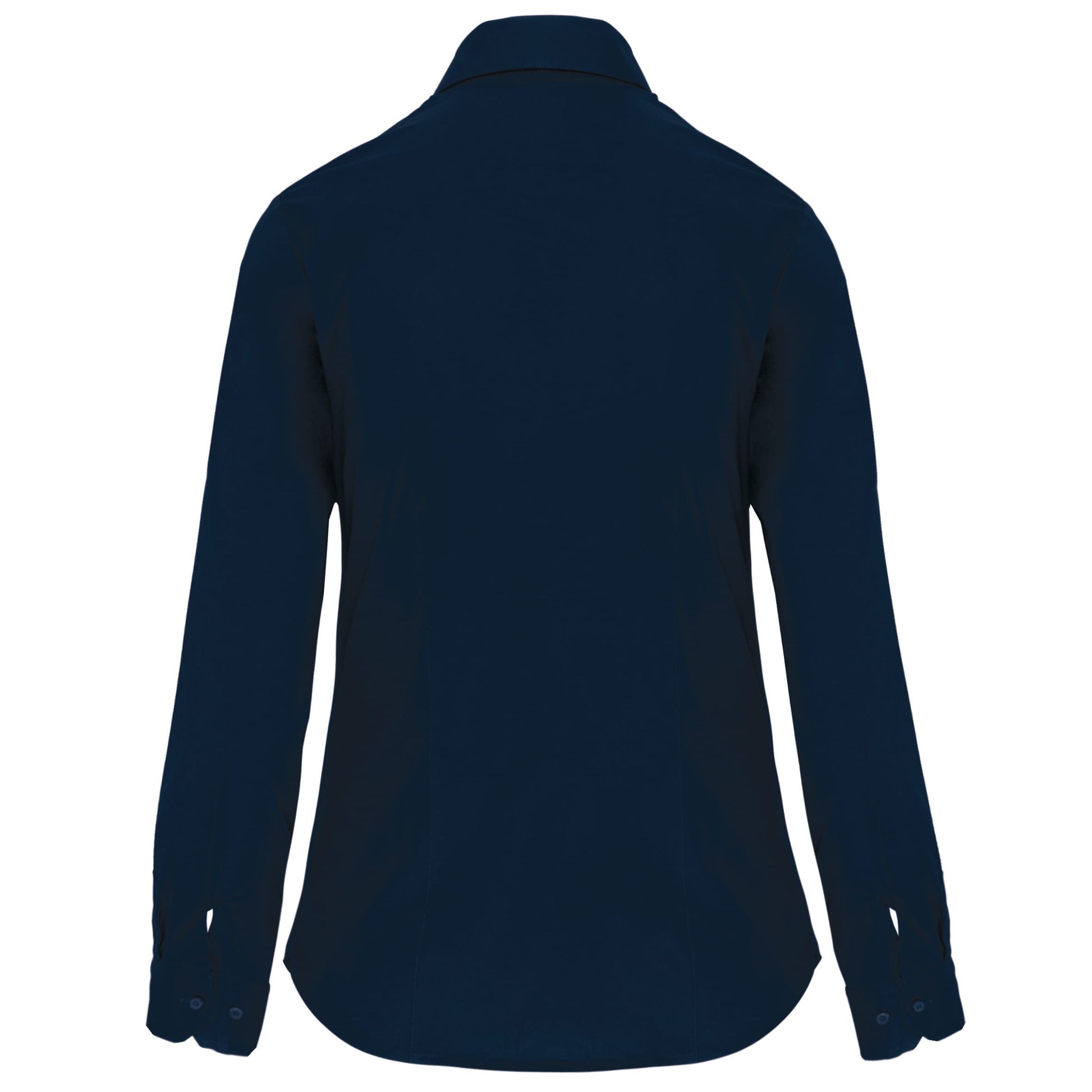 Dames stretch blouse lange mouwen