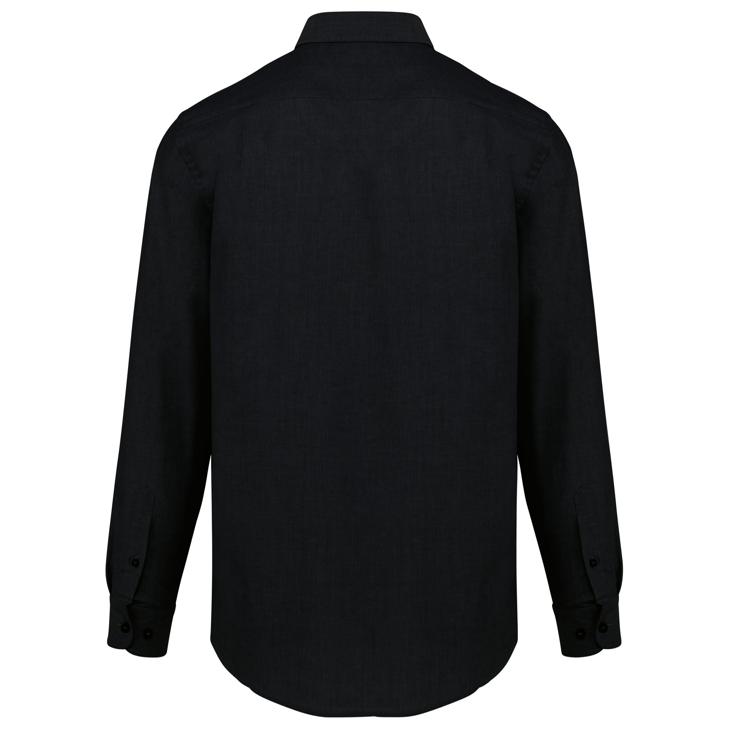 Heren Oxford overhemd lange mouwen