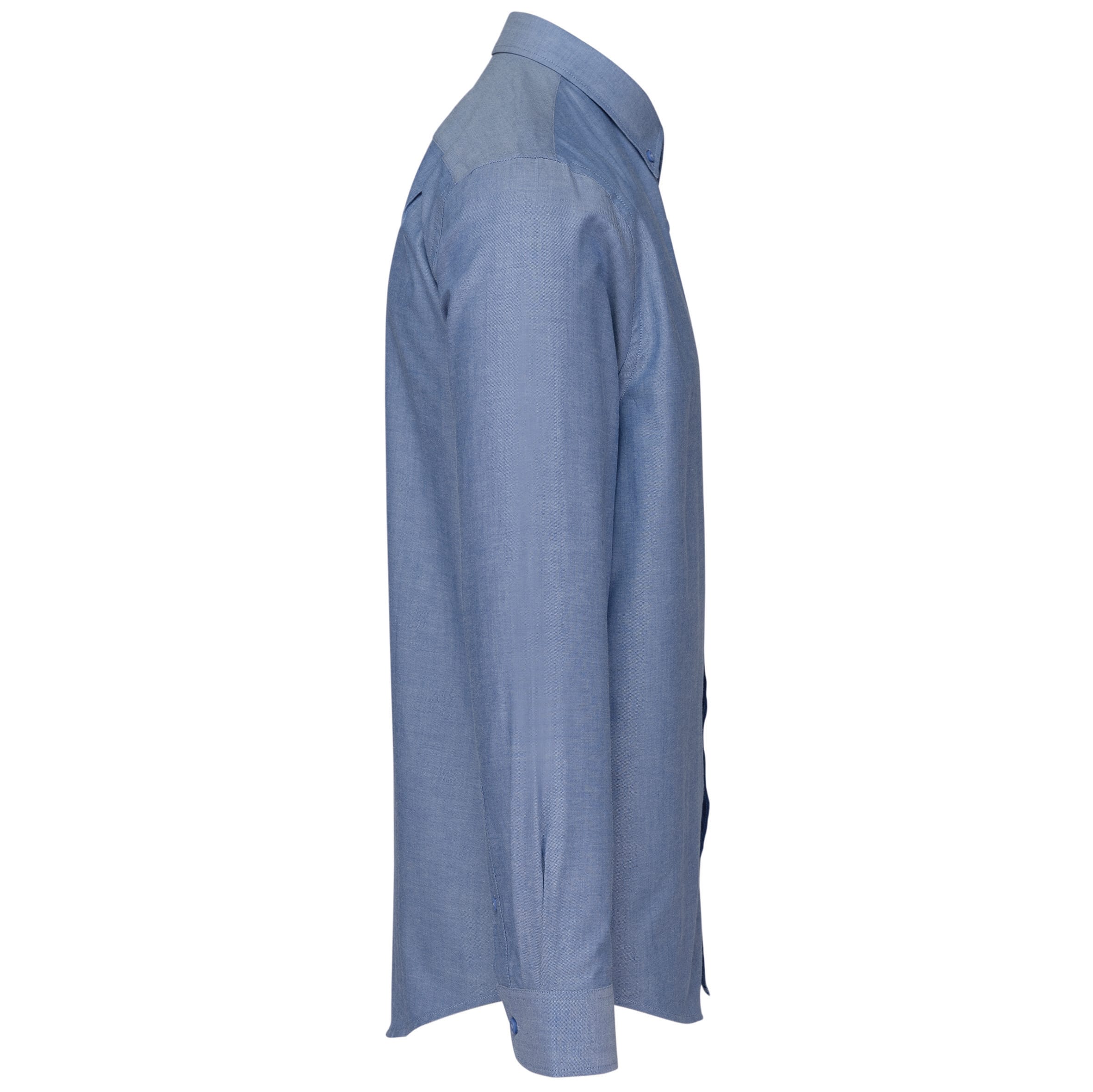 Heren Oxford overhemd lange mouwen