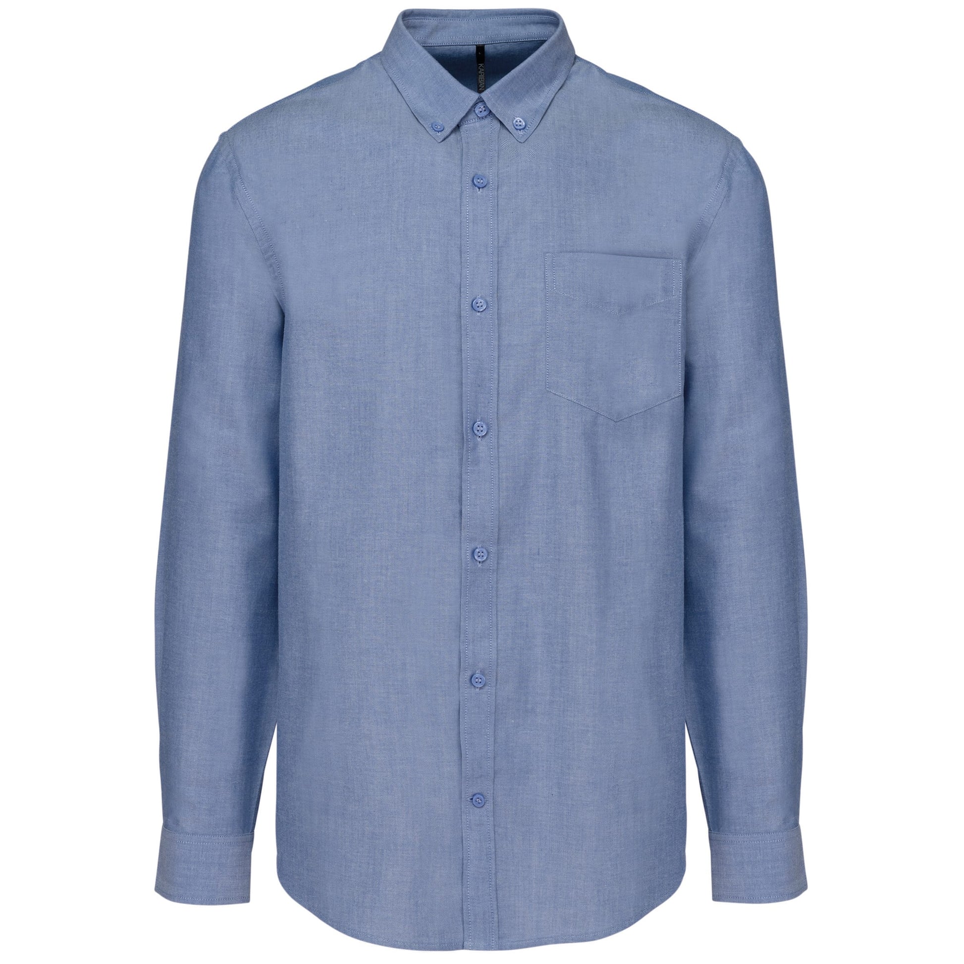 Heren Oxford overhemd lange mouwen