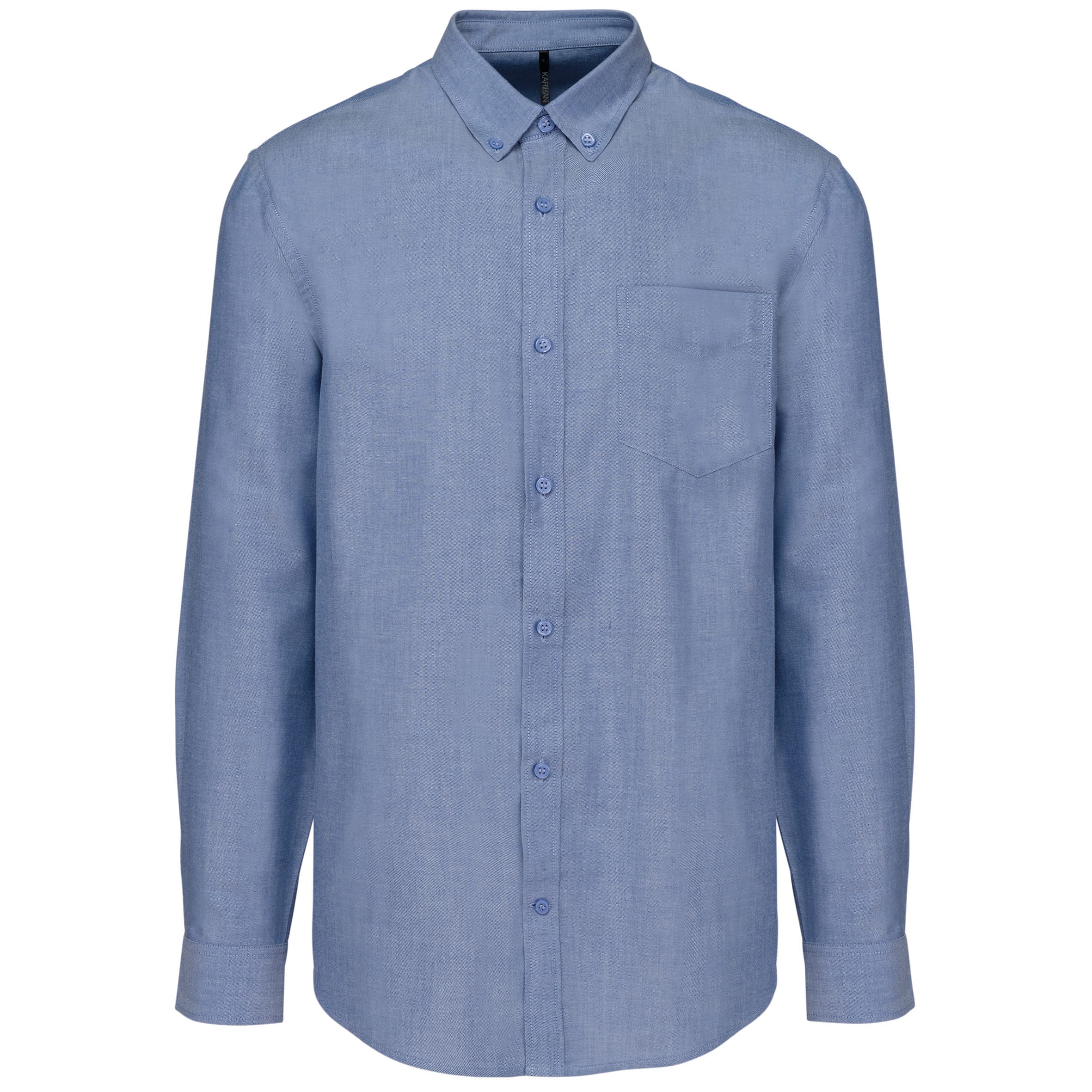 Heren Oxford overhemd lange mouwen