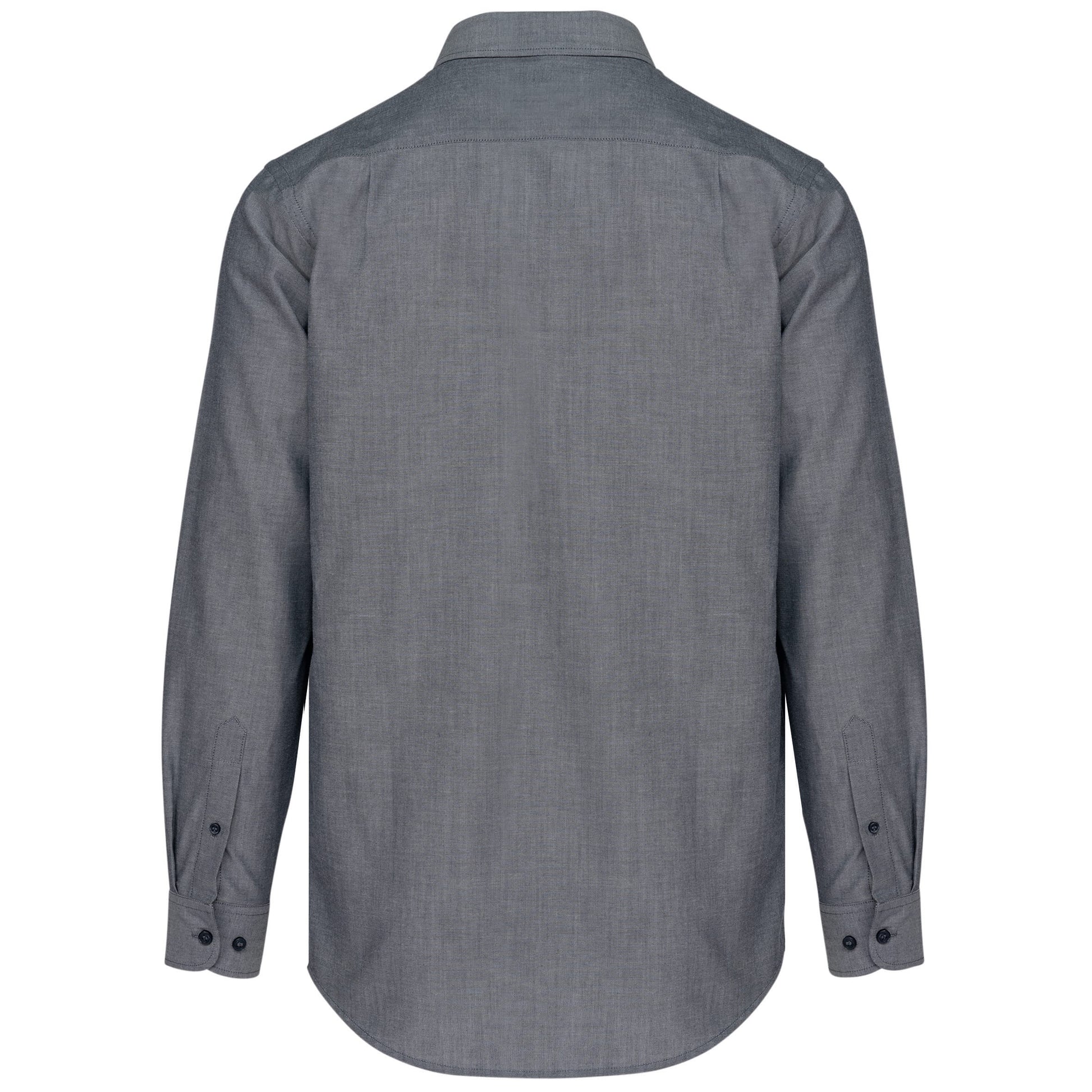 Heren Oxford overhemd lange mouwen