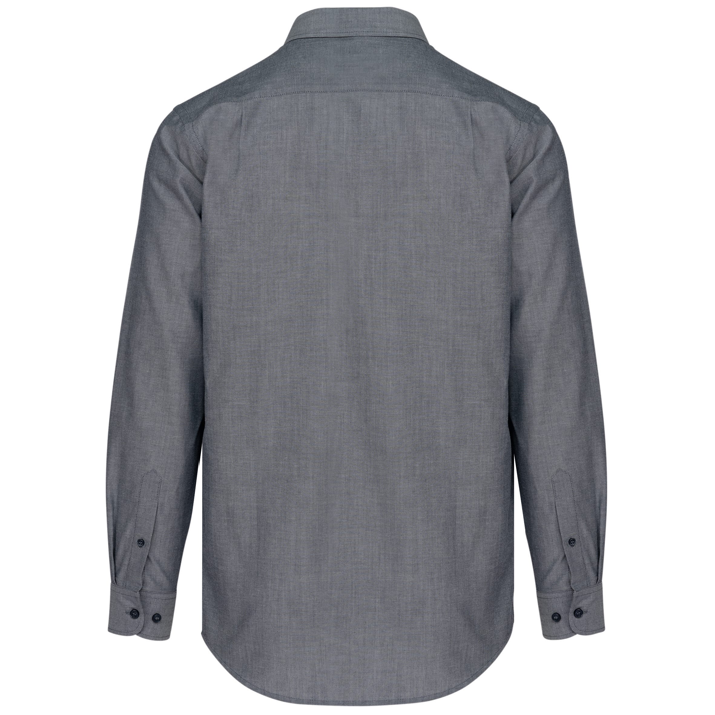 Heren Oxford overhemd lange mouwen