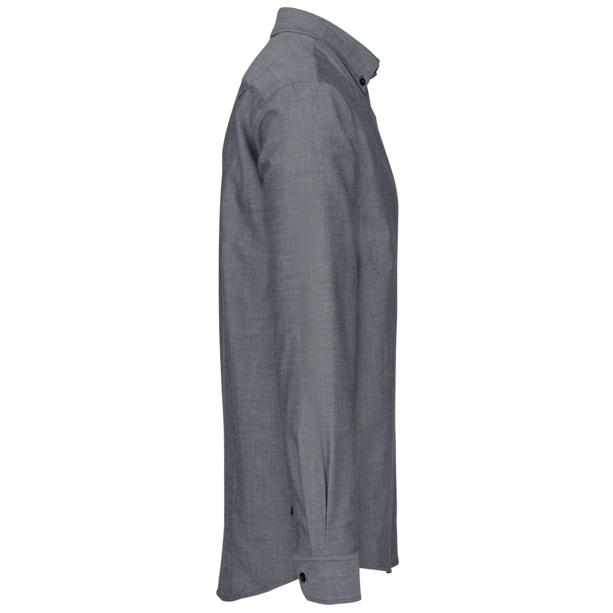 Heren Oxford overhemd lange mouwen