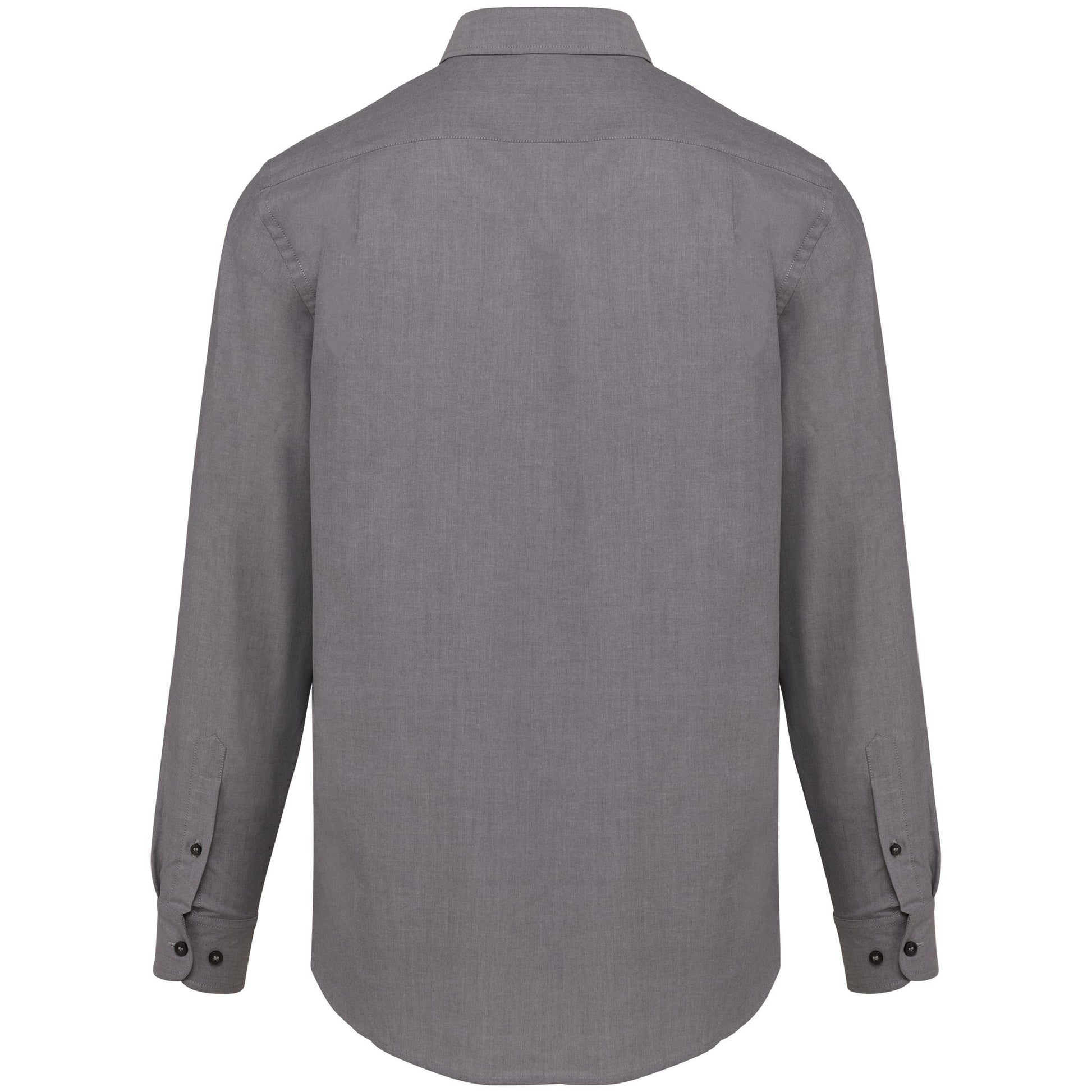 Heren Oxford overhemd lange mouwen