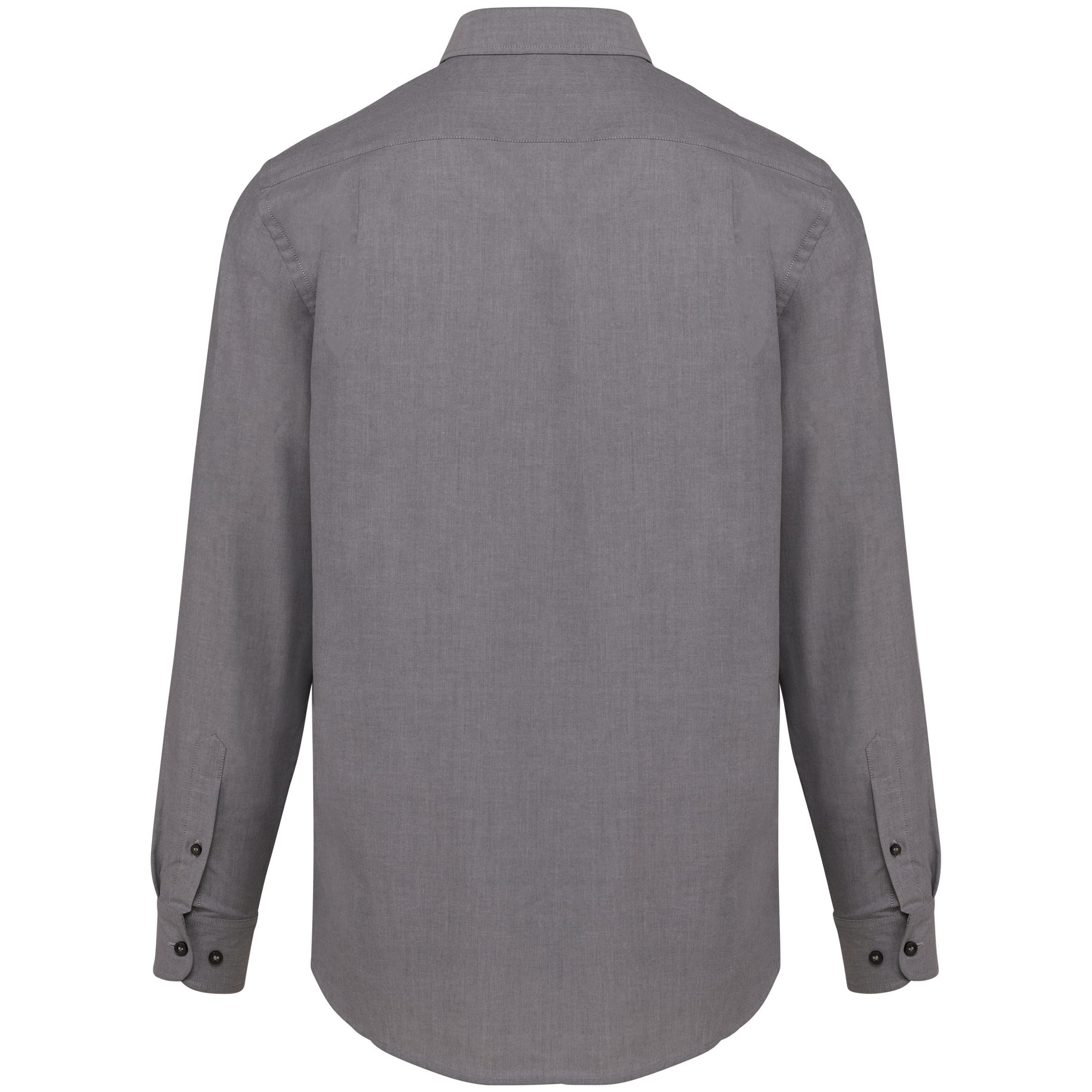 Heren Oxford overhemd lange mouwen