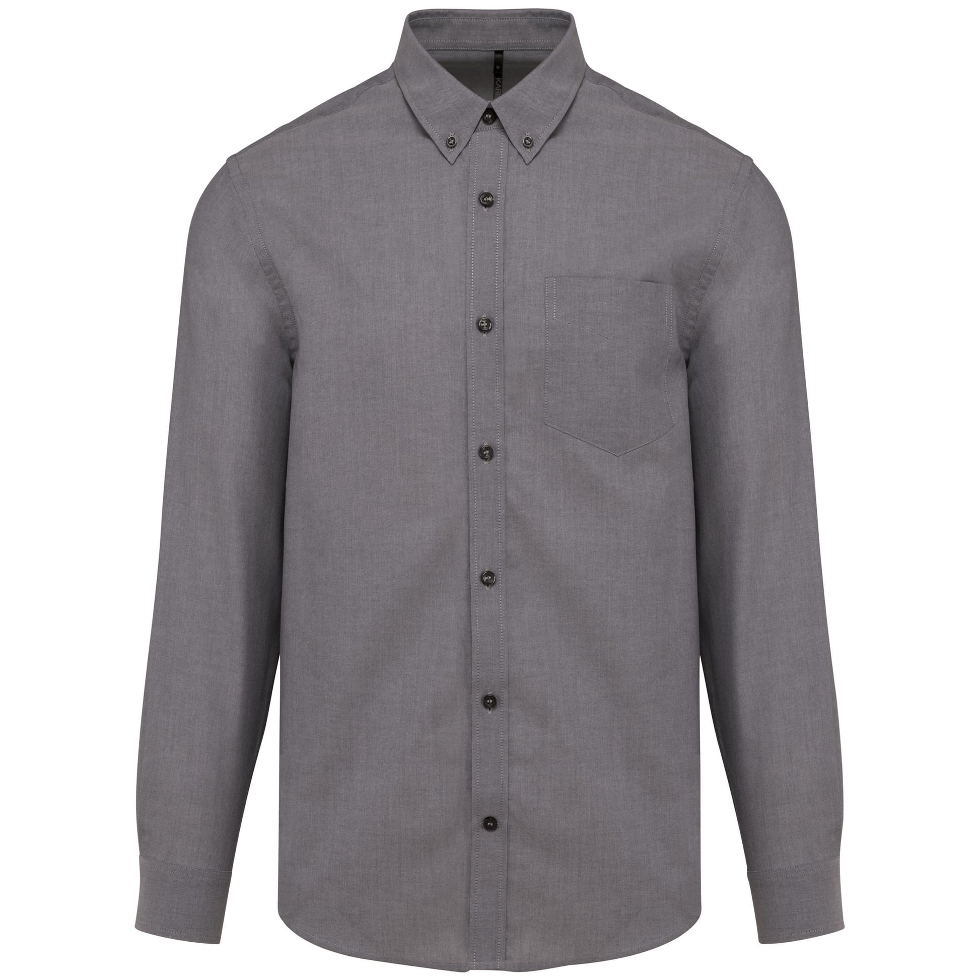 Heren Oxford overhemd lange mouwen
