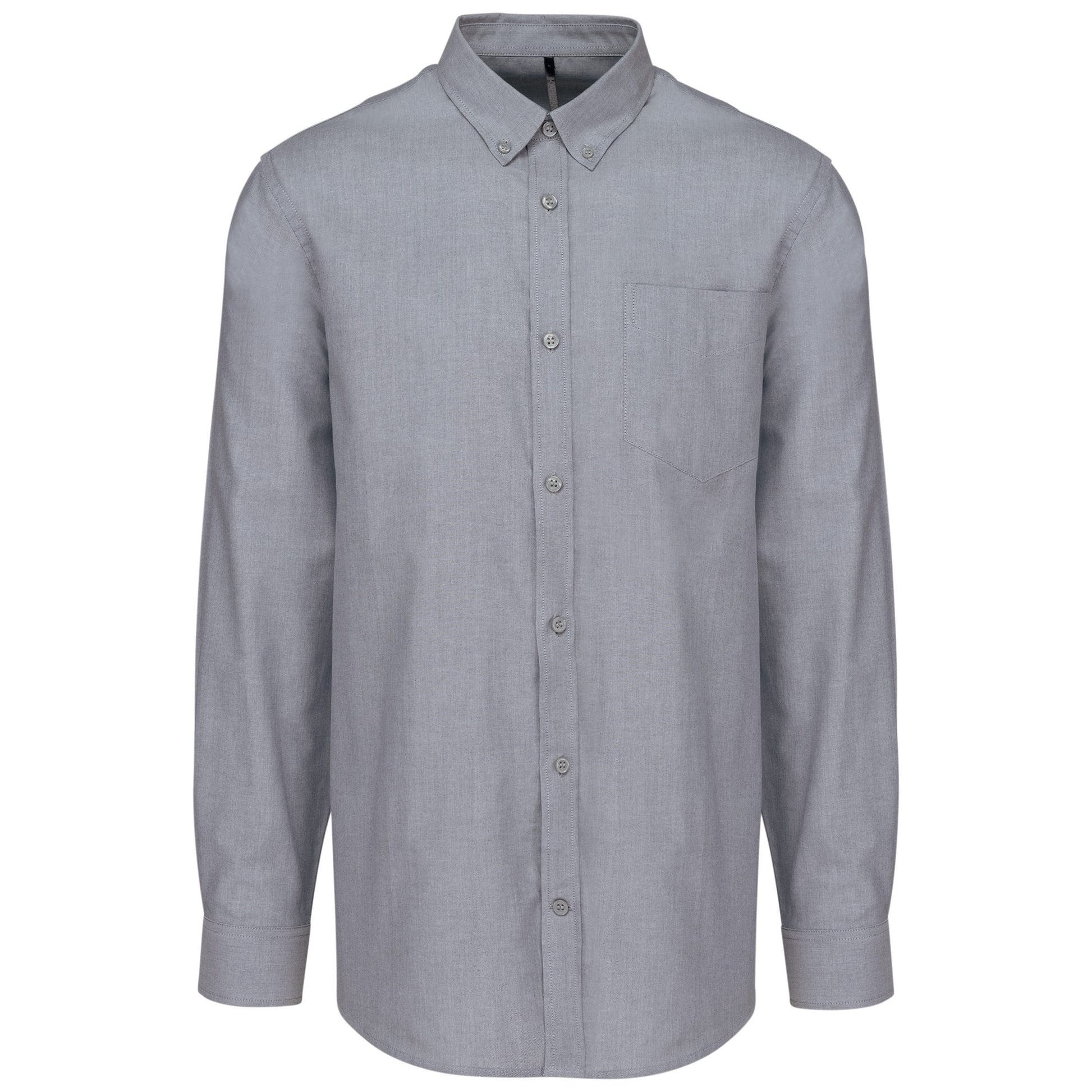 Heren Oxford overhemd lange mouwen
