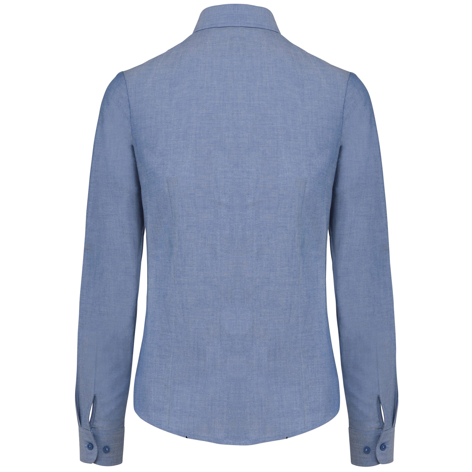 Dames Oxford blouse lange mouwen