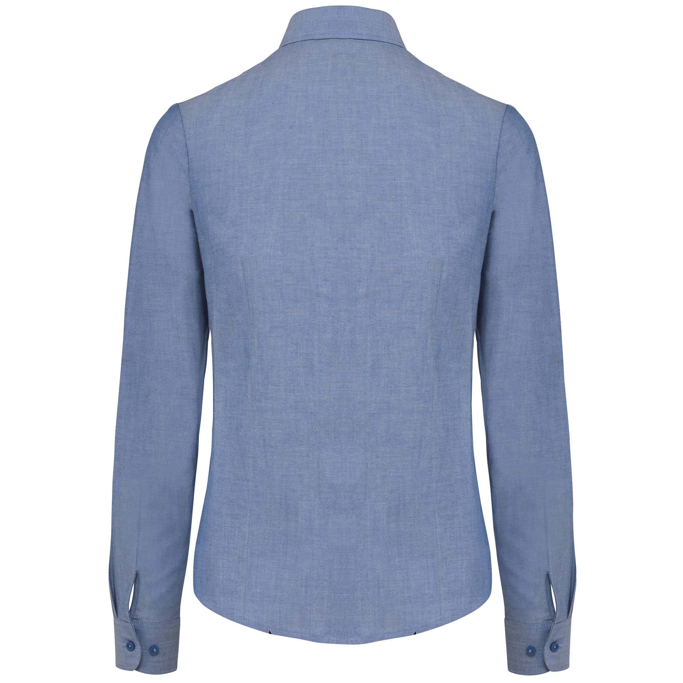 Dames Oxford blouse lange mouwen