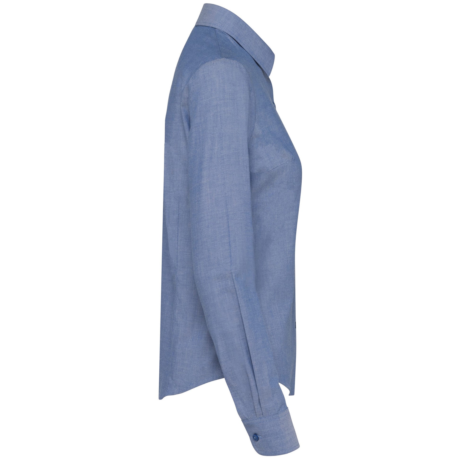 Dames Oxford blouse lange mouwen
