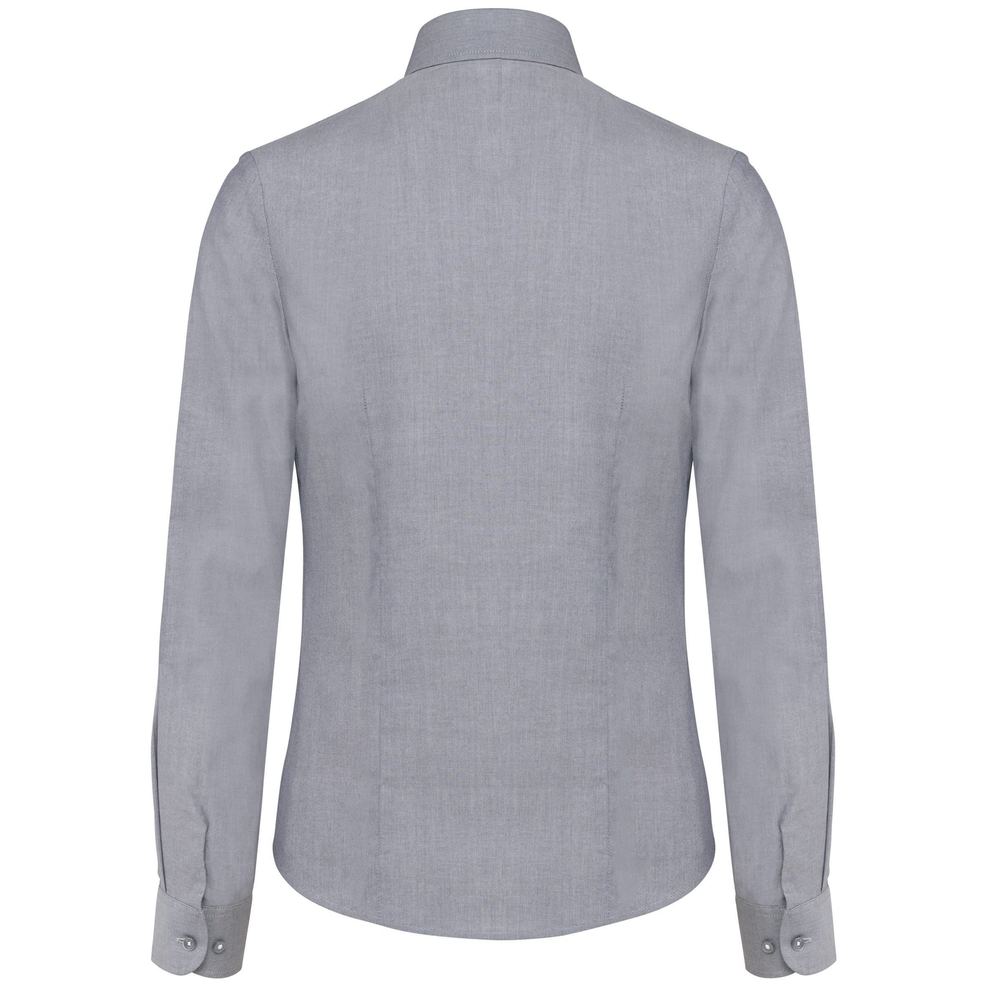 Dames Oxford blouse lange mouwen