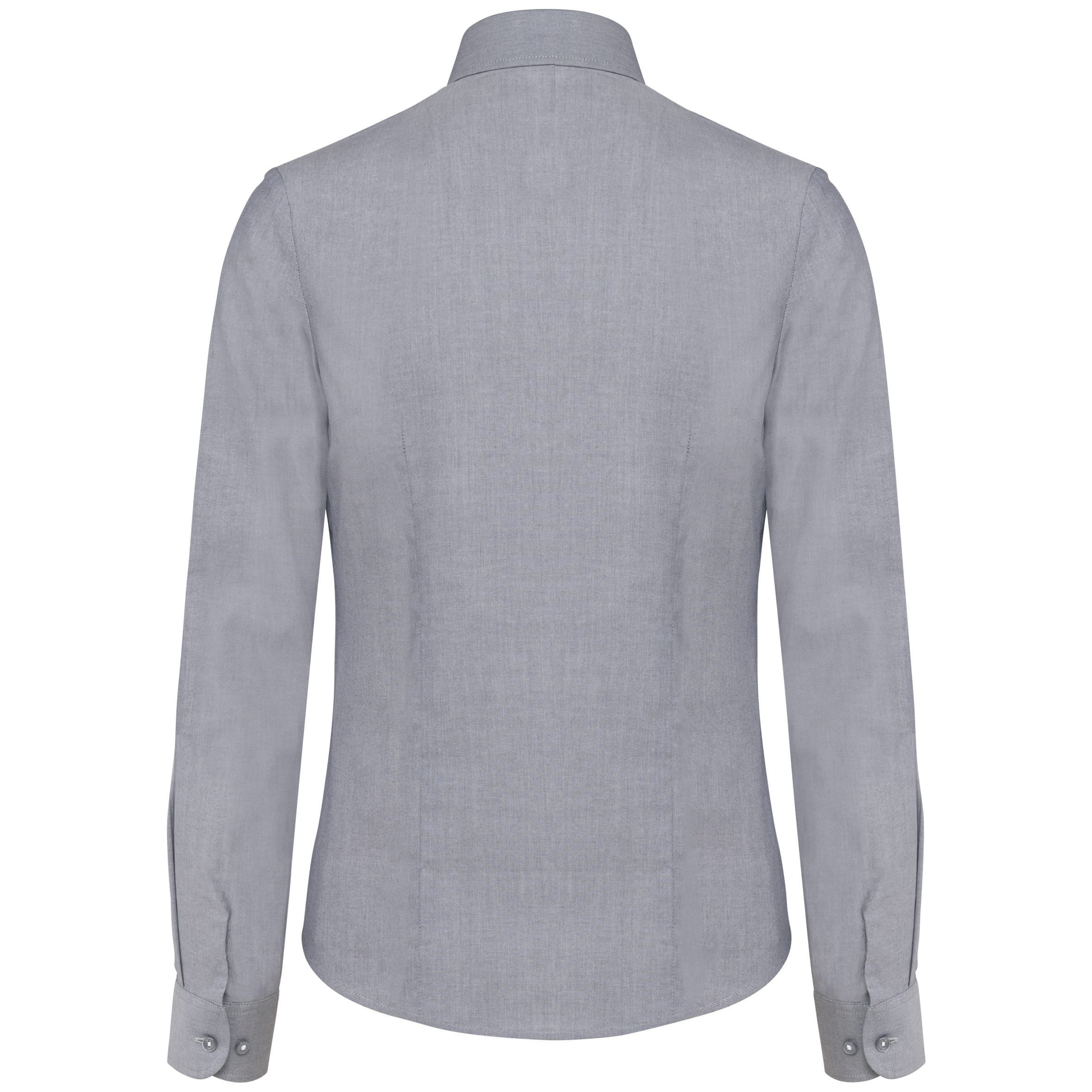 Dames Oxford blouse lange mouwen