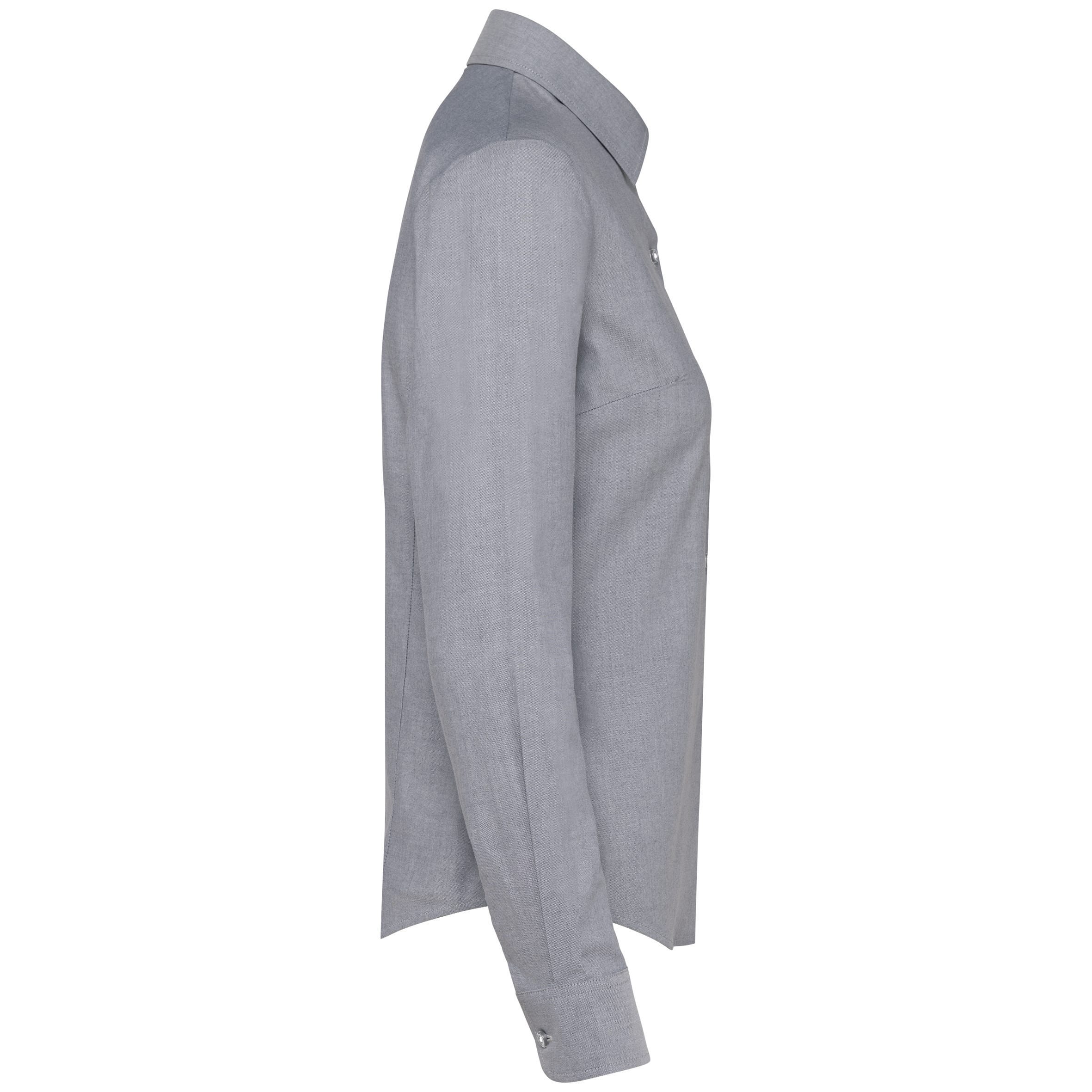 Dames Oxford blouse lange mouwen