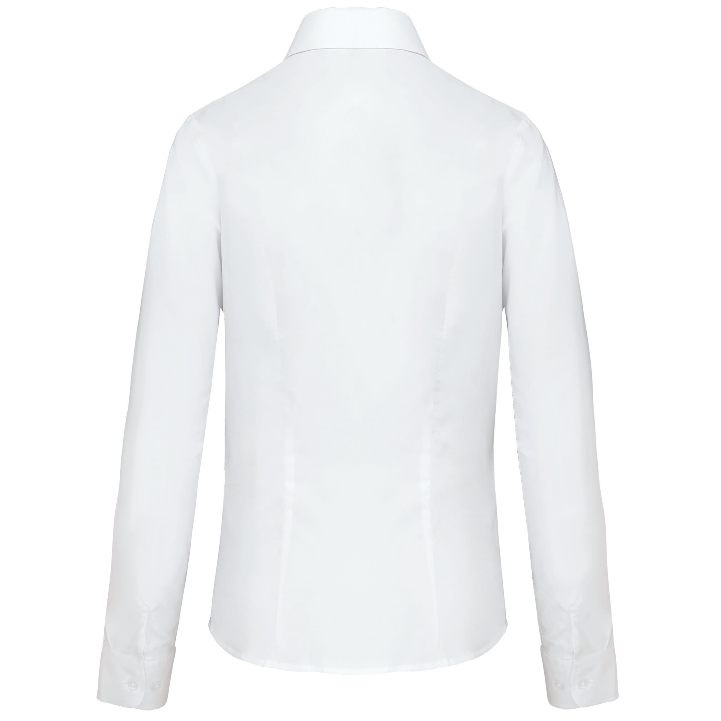 Dames Oxford blouse lange mouwen