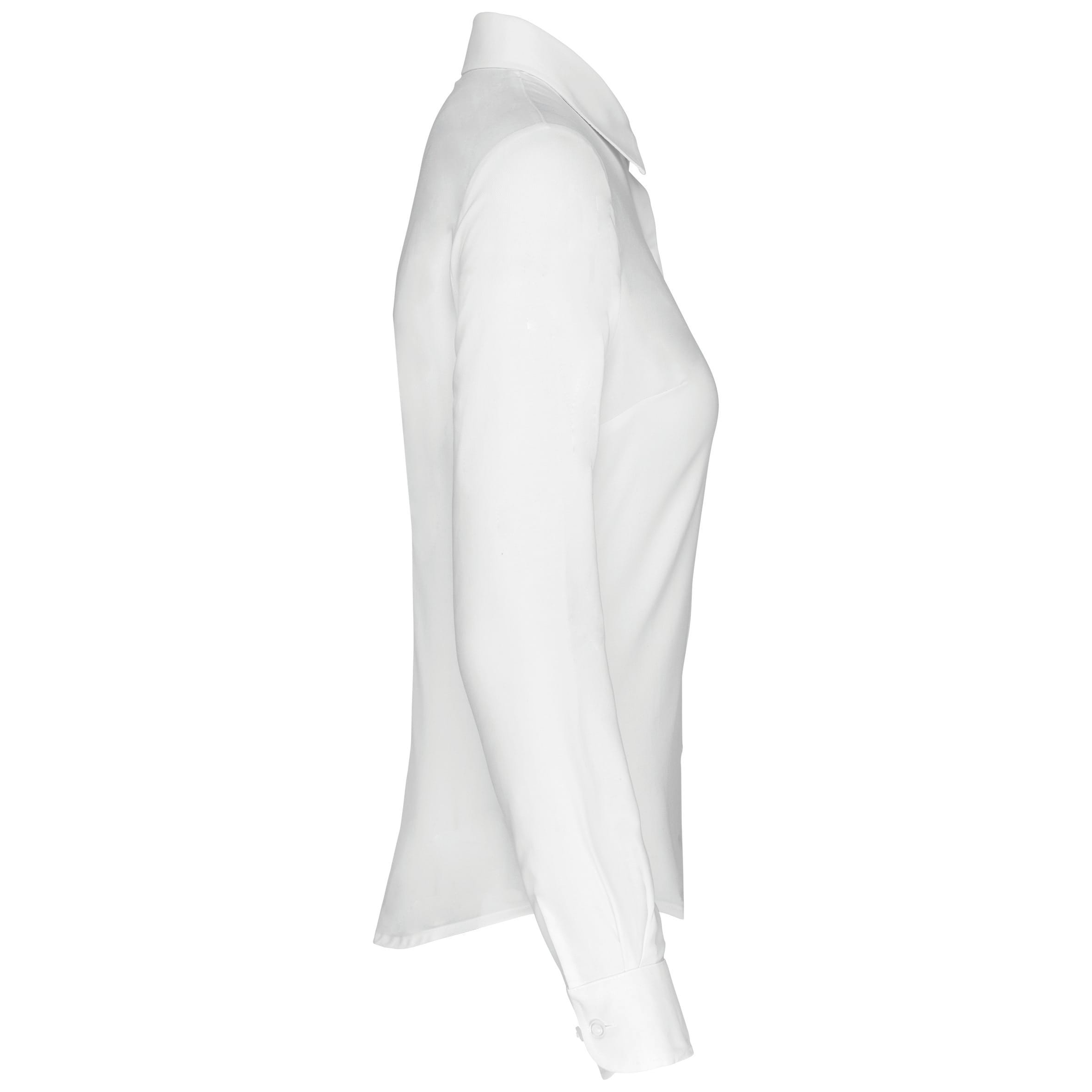 Dames Oxford blouse lange mouwen