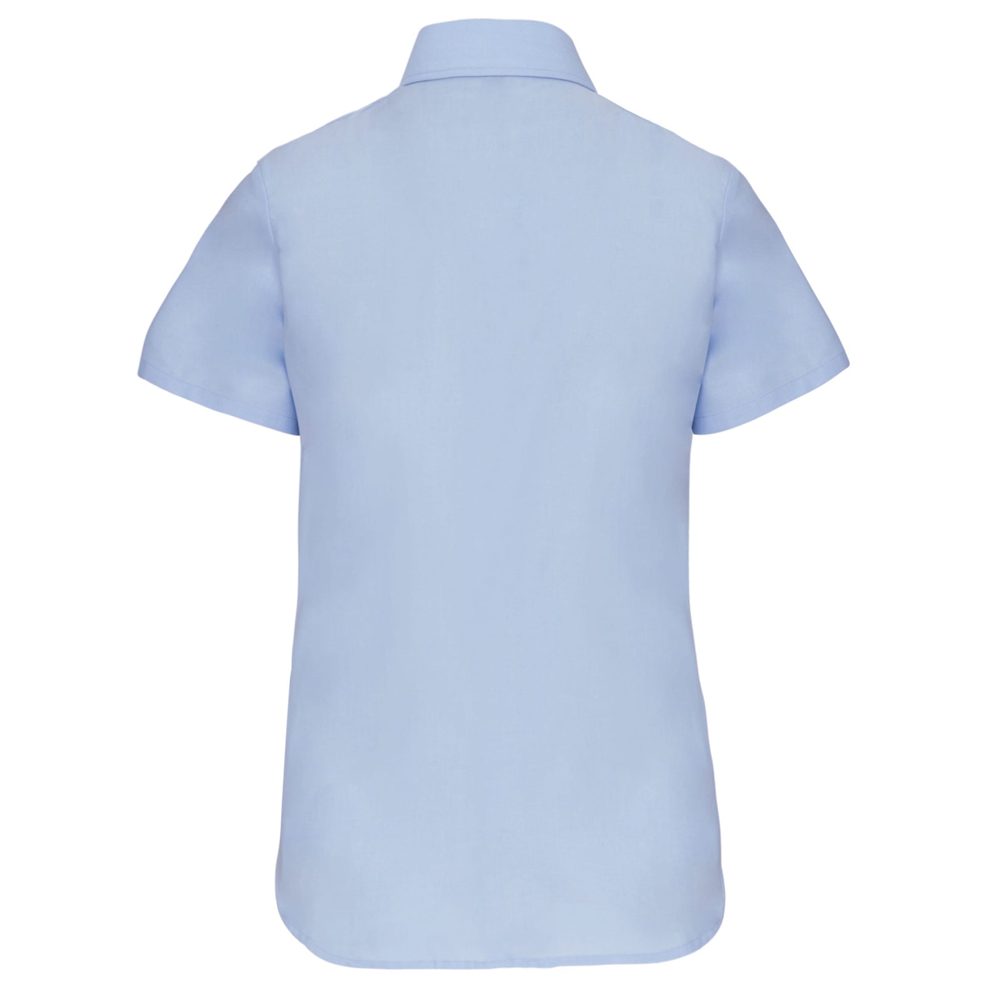 Dames Oxford blouse korte mouwen