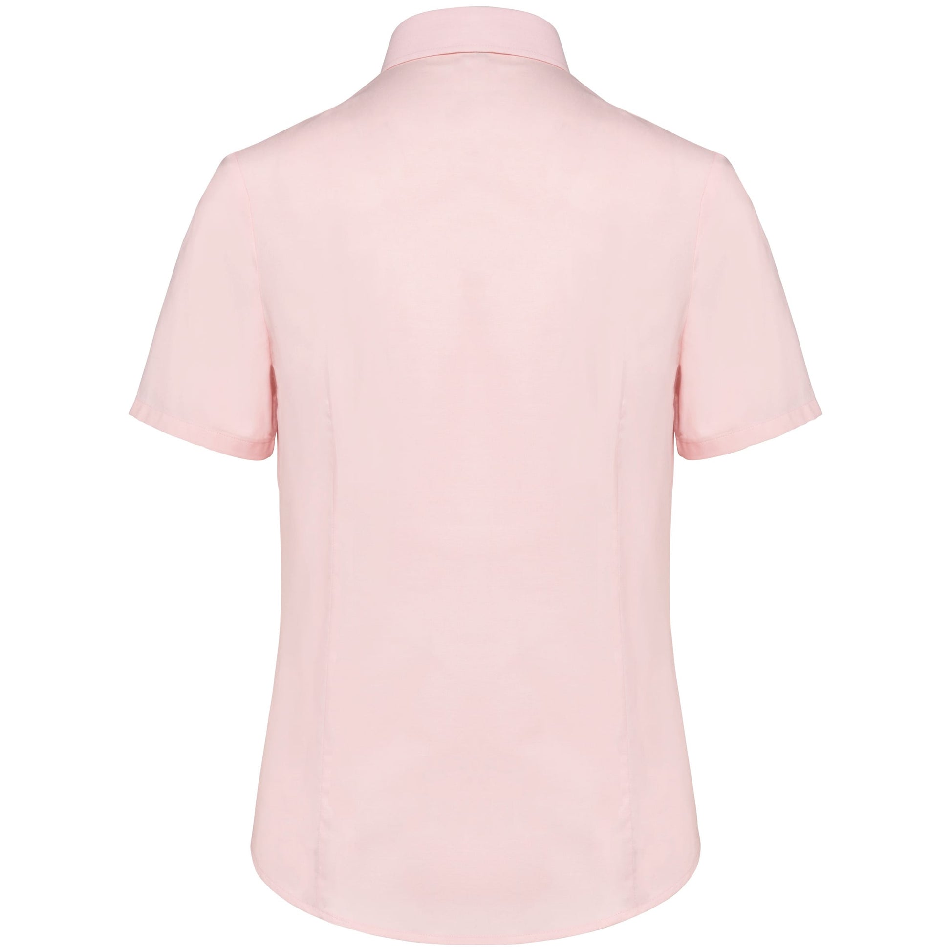 Dames Oxford blouse korte mouwen