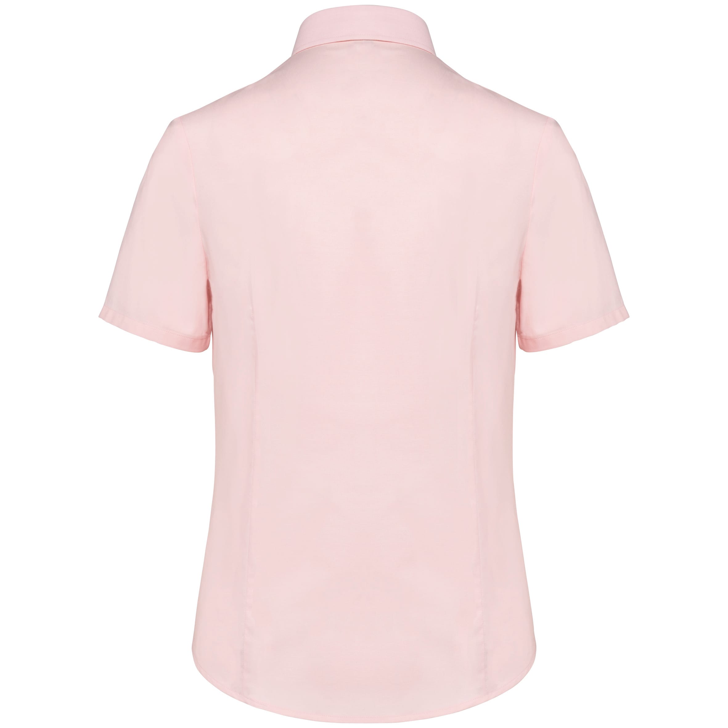 Dames Oxford blouse korte mouwen