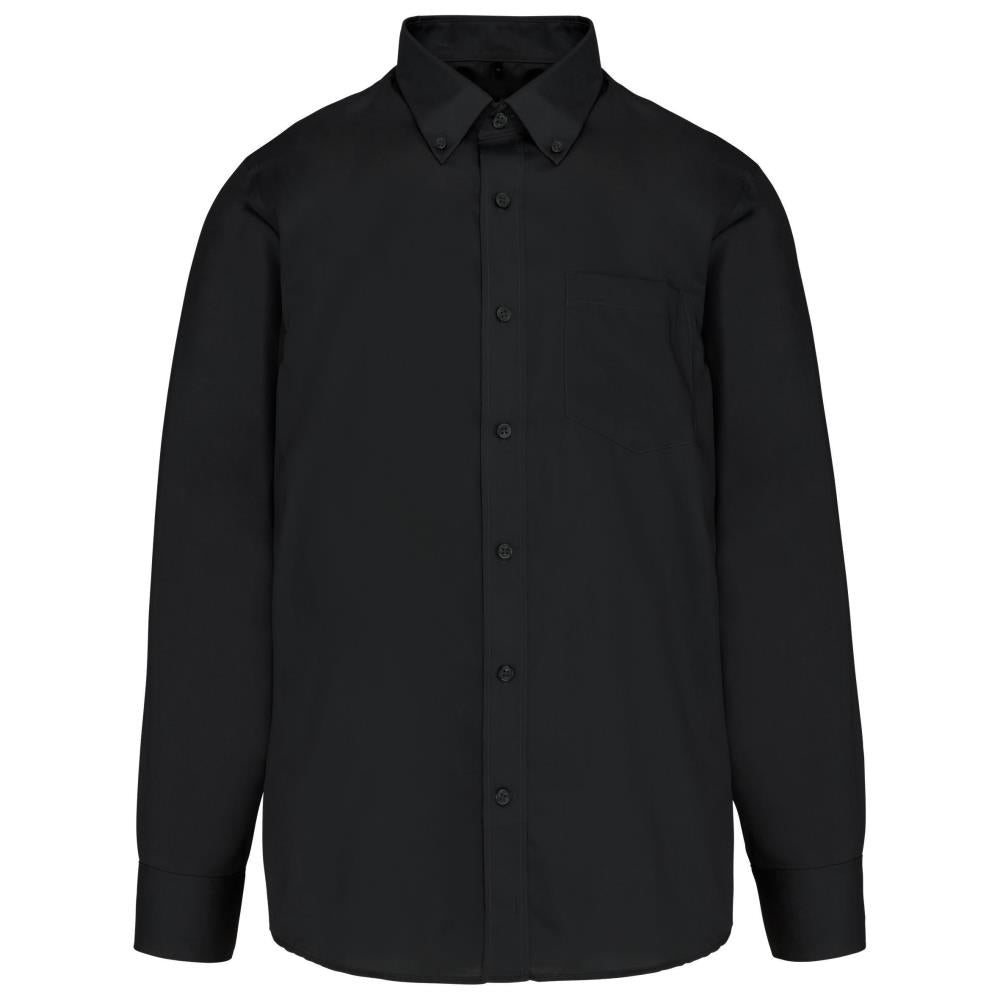 Heren non-iron overhemd lange mouwen