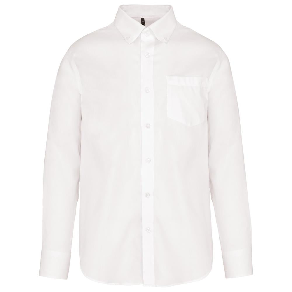 Heren non-iron overhemd lange mouwen