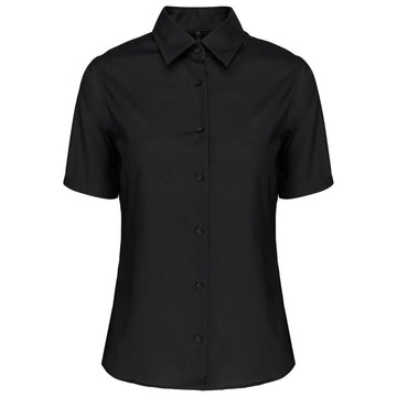 Dames non-iron blouse korte mouwen