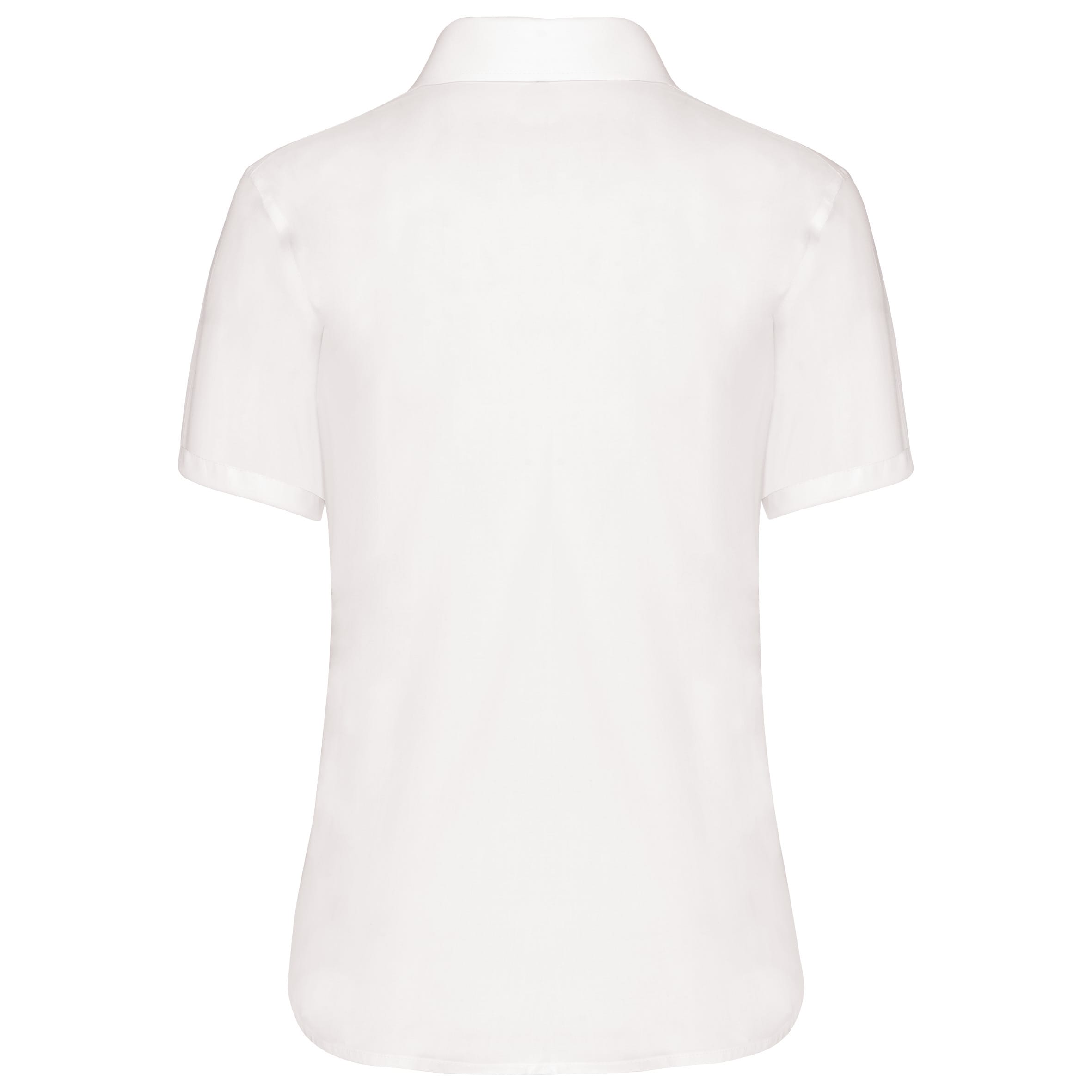 Dames non-iron blouse korte mouwen