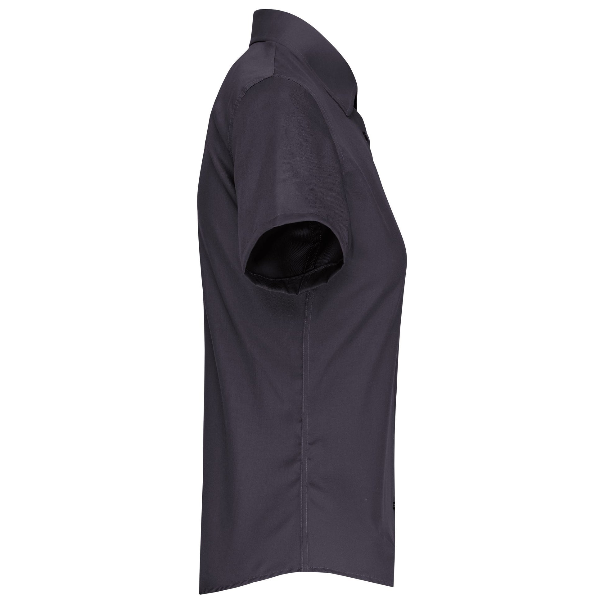 Dames non-iron blouse korte mouwen