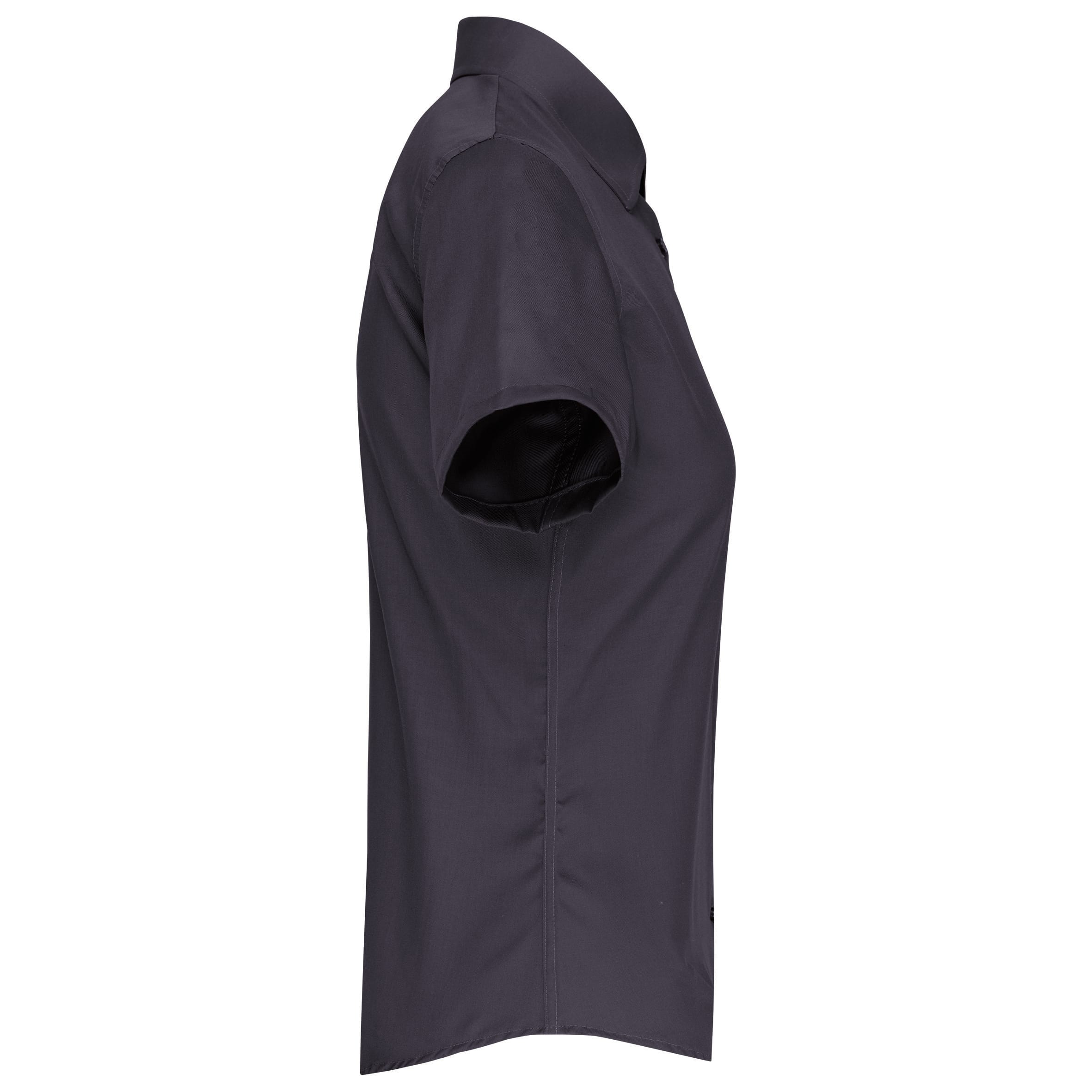 Dames non-iron blouse korte mouwen