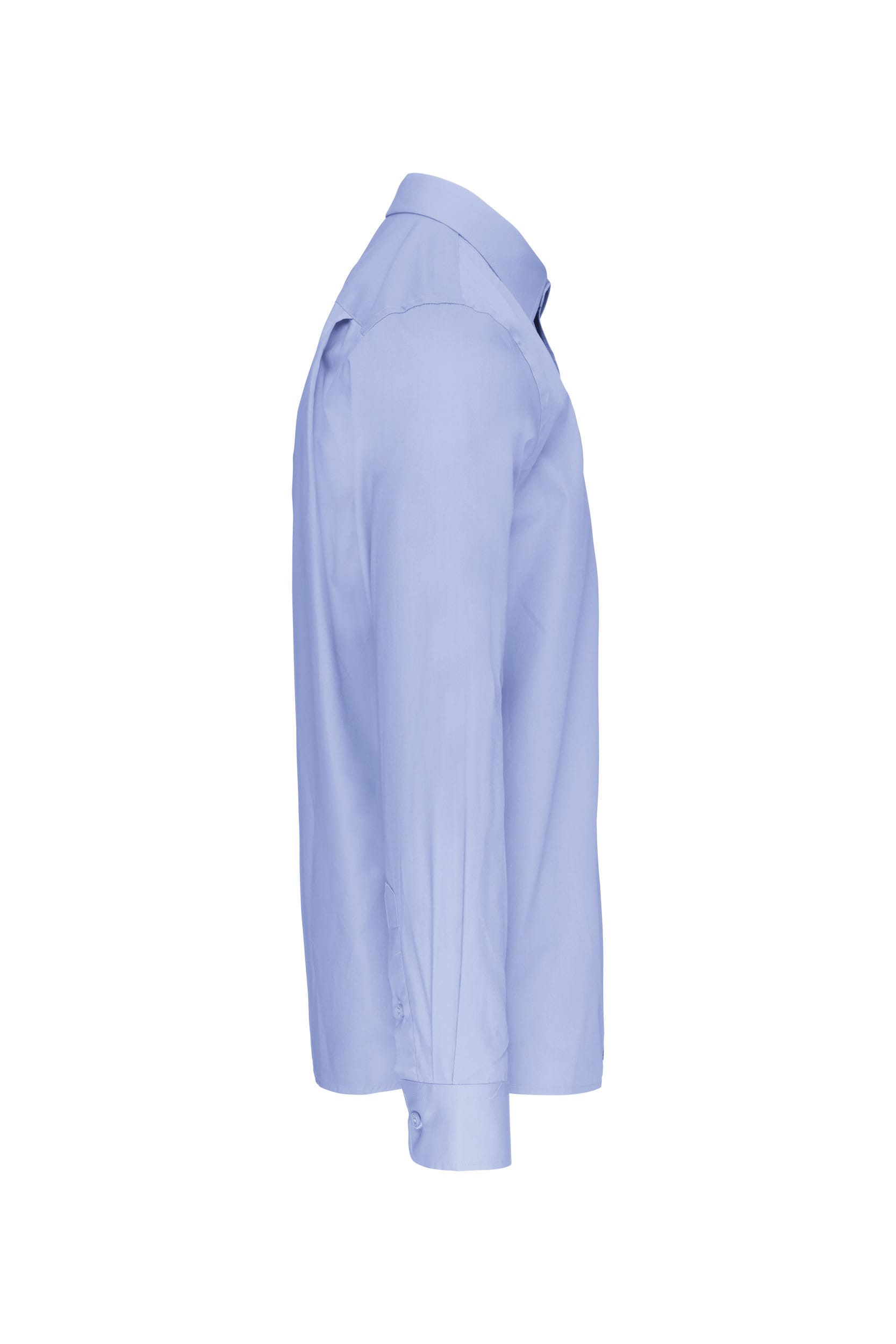 Heren poplin overhemd lange mouwen