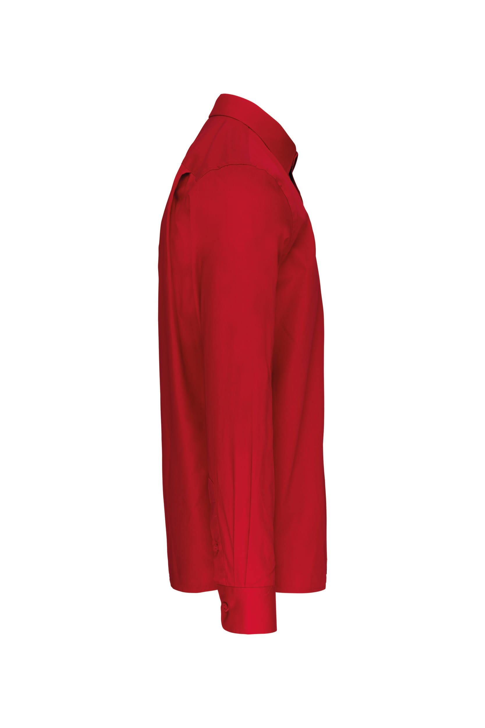 Heren poplin overhemd lange mouwen