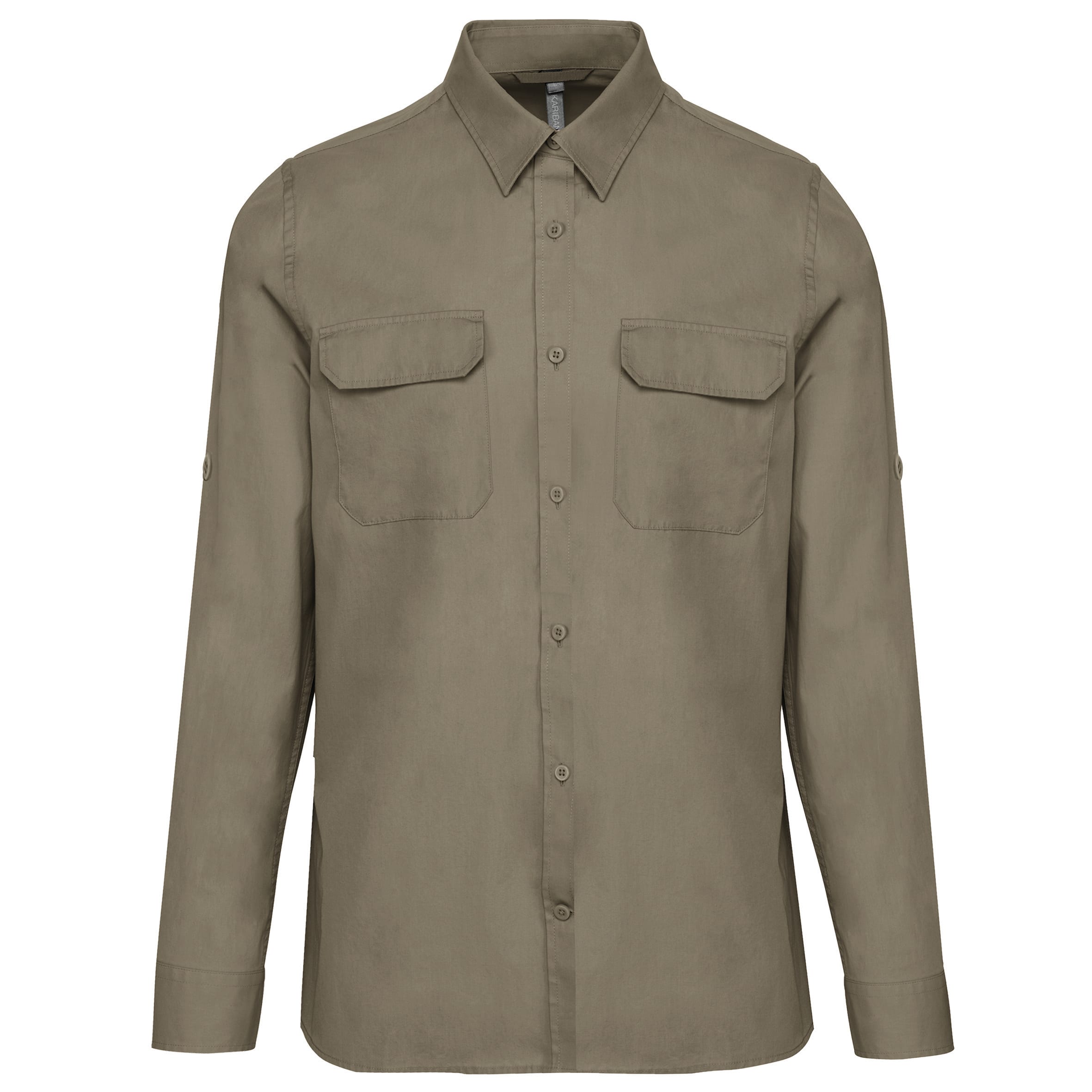 Overhemd safari lange mouwen