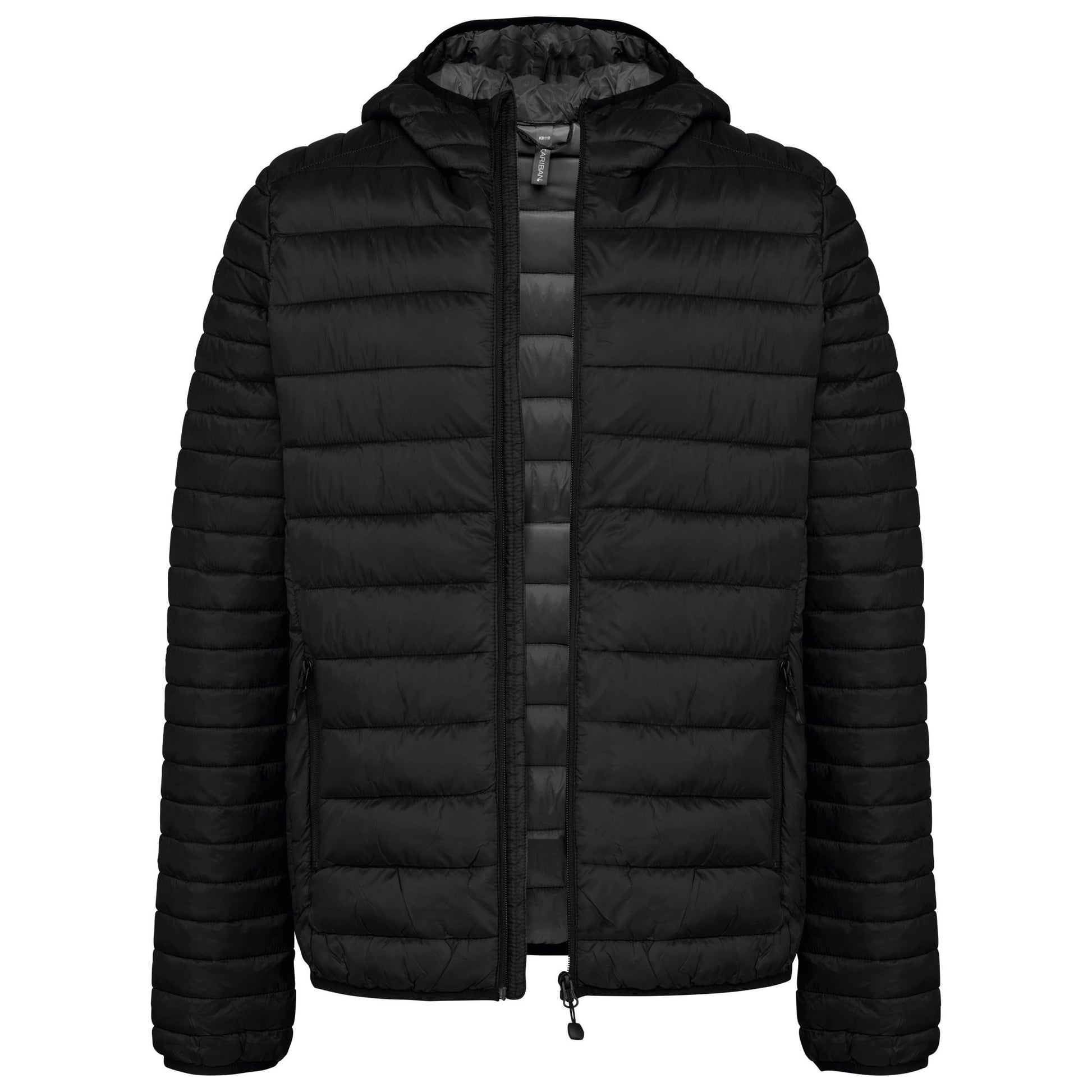 Men's lightweight hooded padded jacket