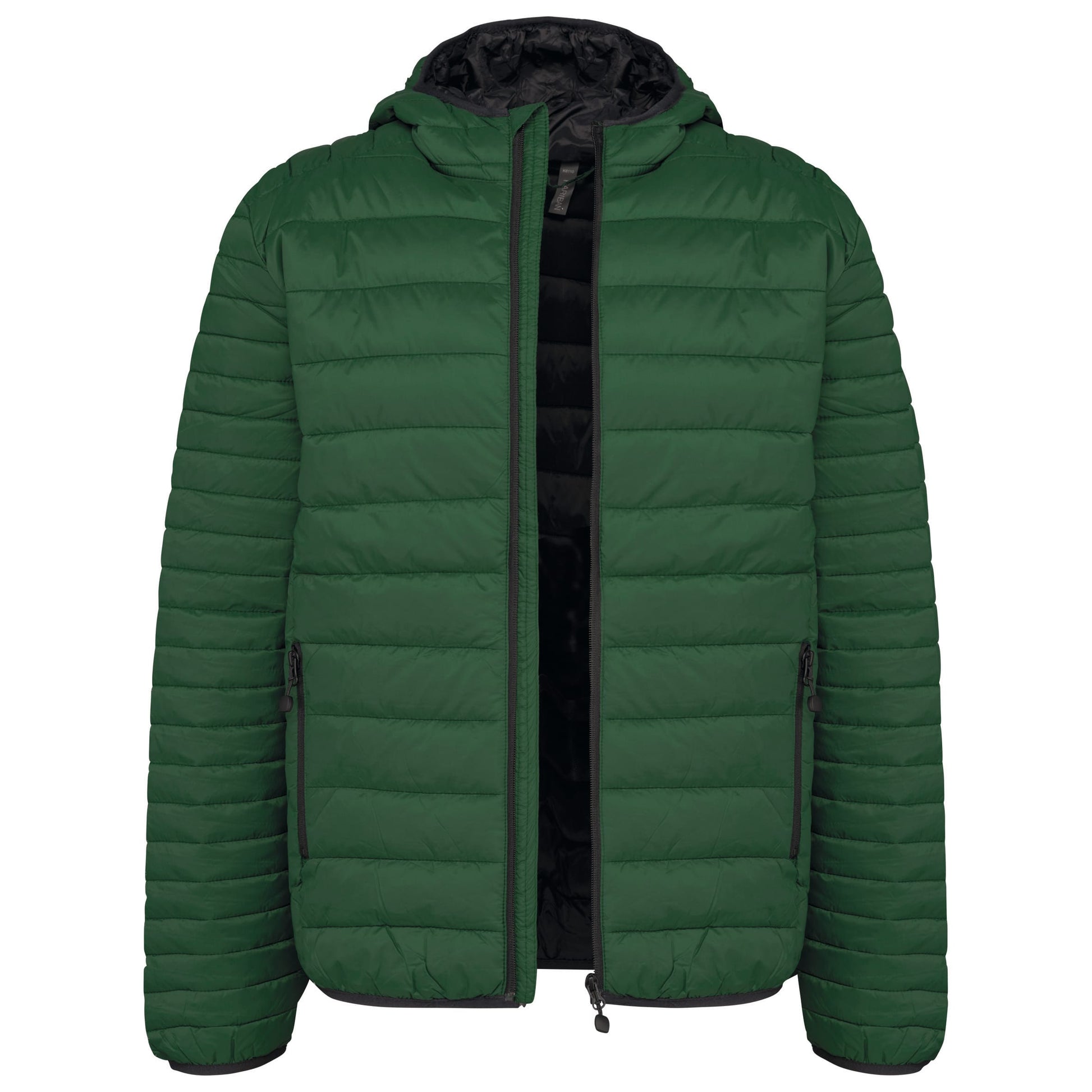 Men's lightweight hooded padded jacket