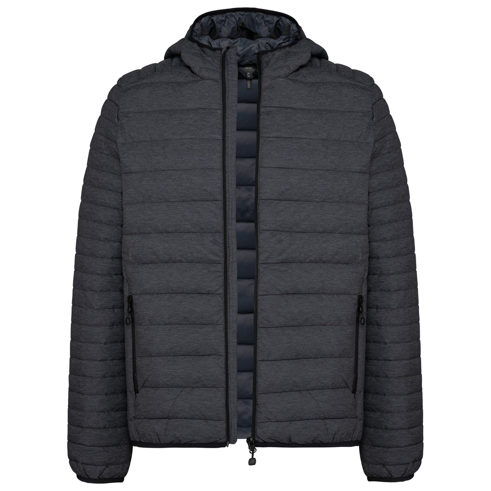Men's lightweight hooded padded jacket