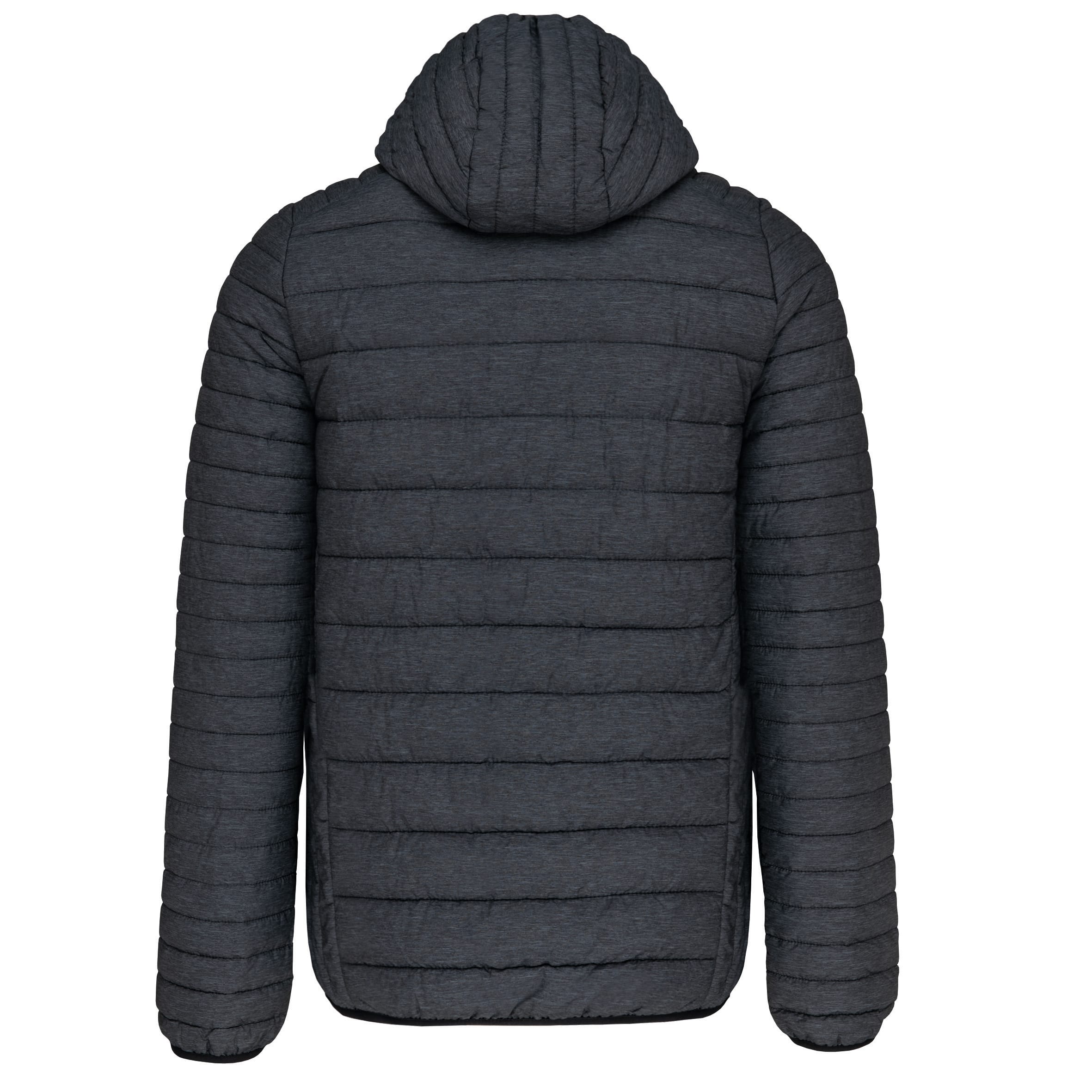 Men's lightweight hooded padded jacket