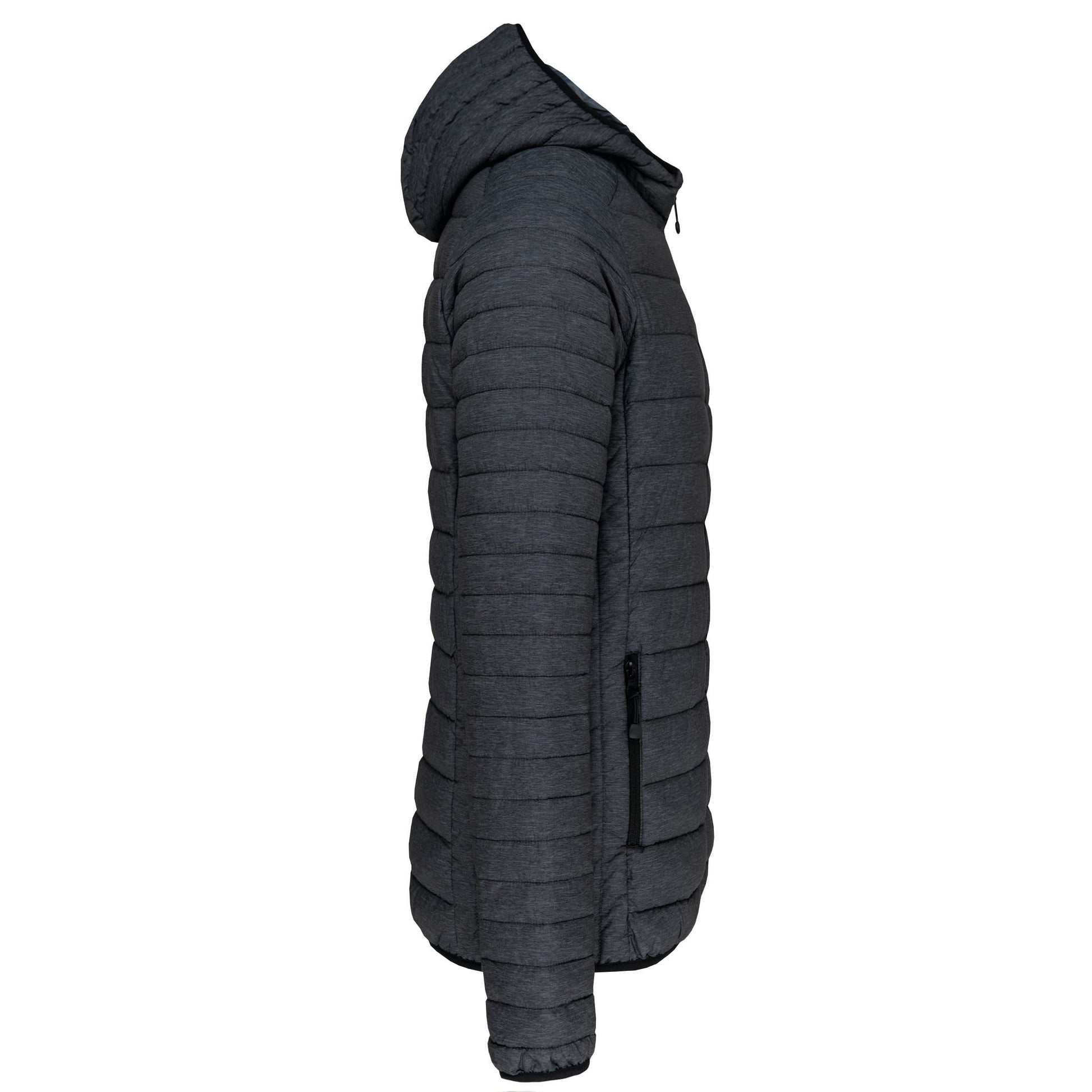 Men's lightweight hooded padded jacket