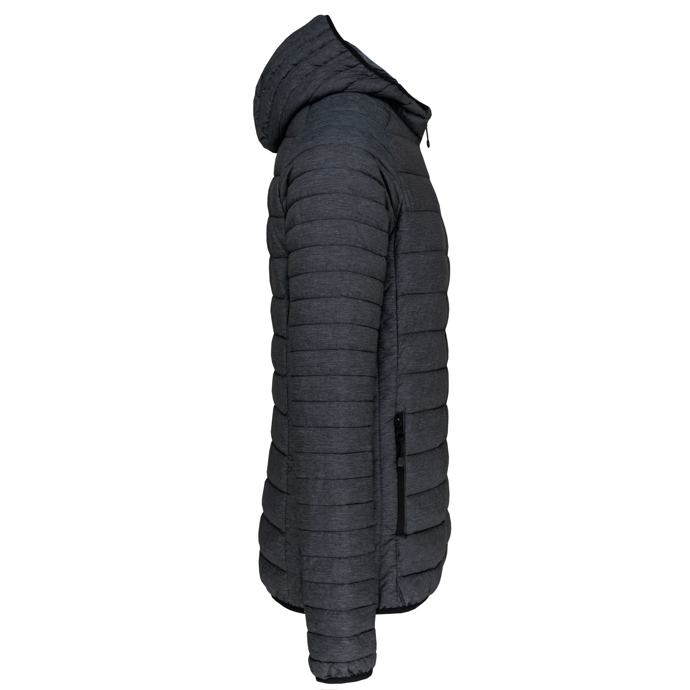 Men's lightweight hooded padded jacket
