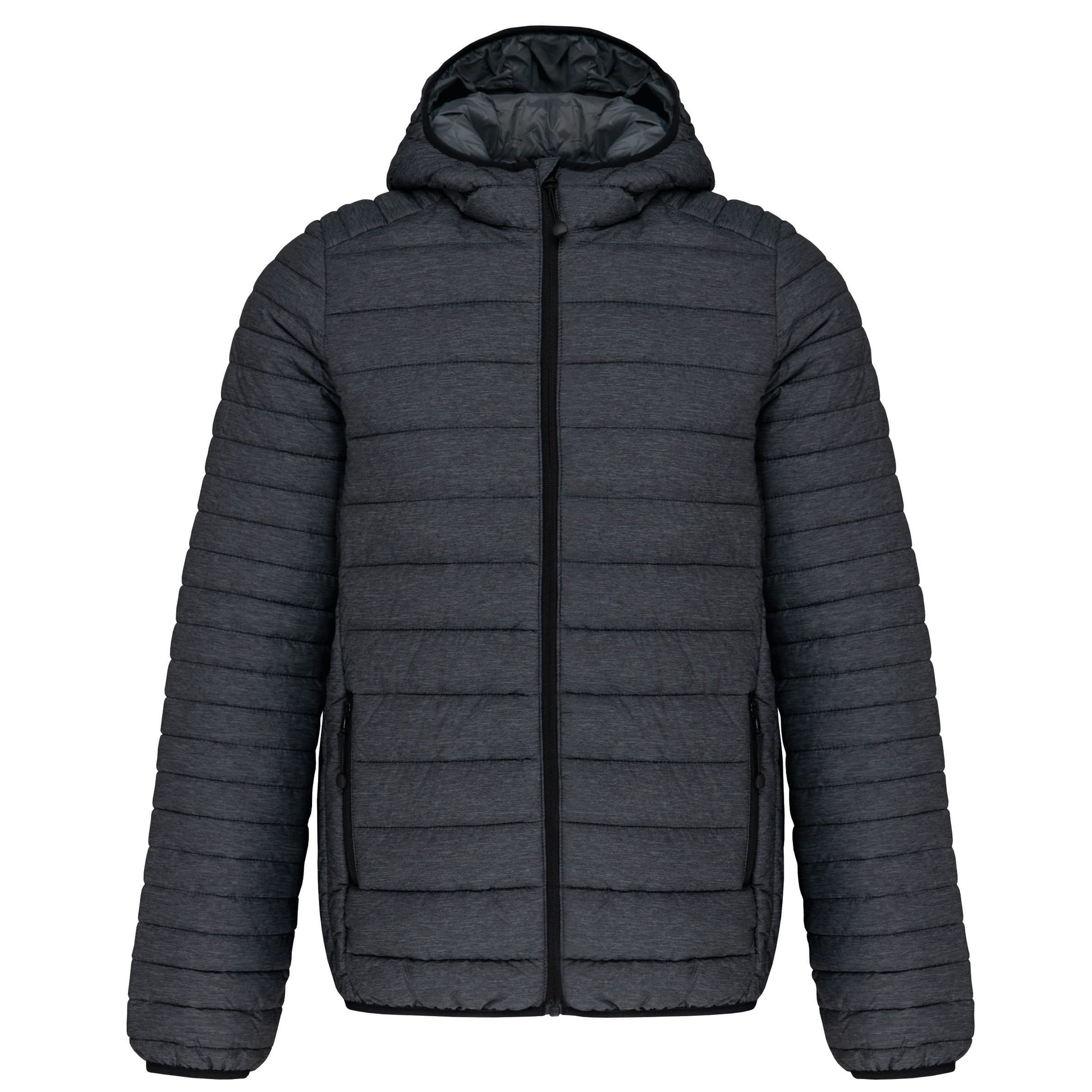 Men's lightweight hooded padded jacket