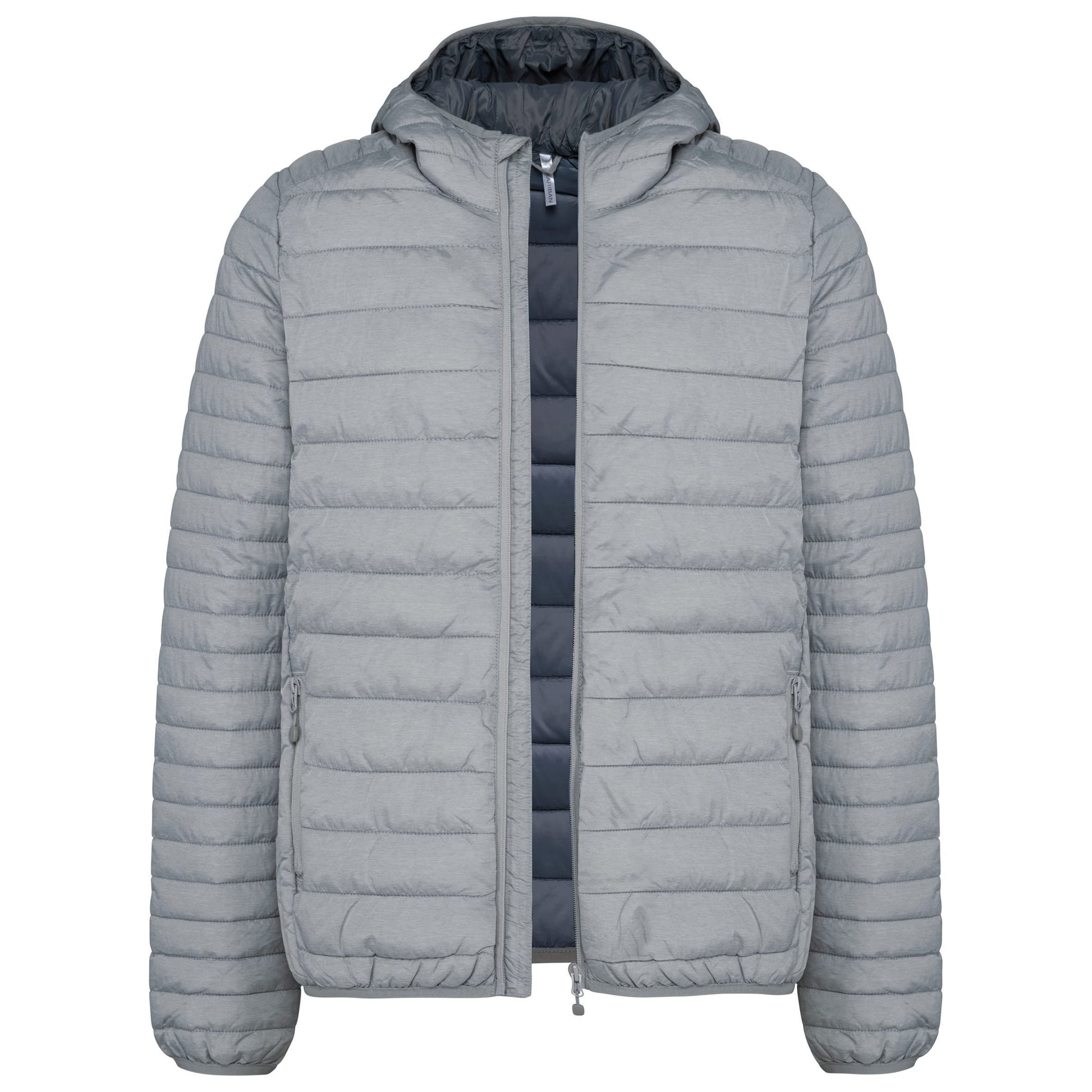 Men's lightweight hooded padded jacket