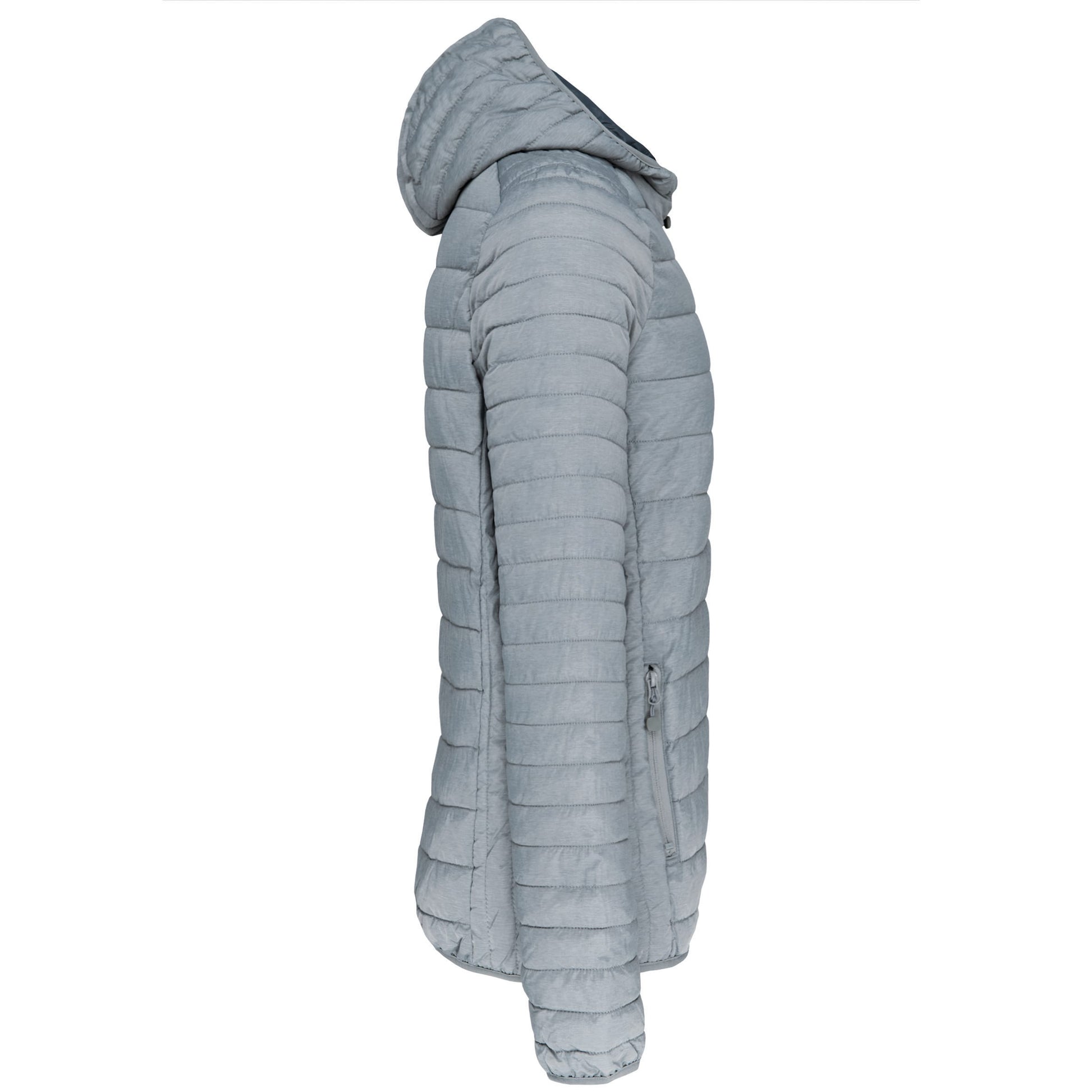 Men's lightweight hooded padded jacket