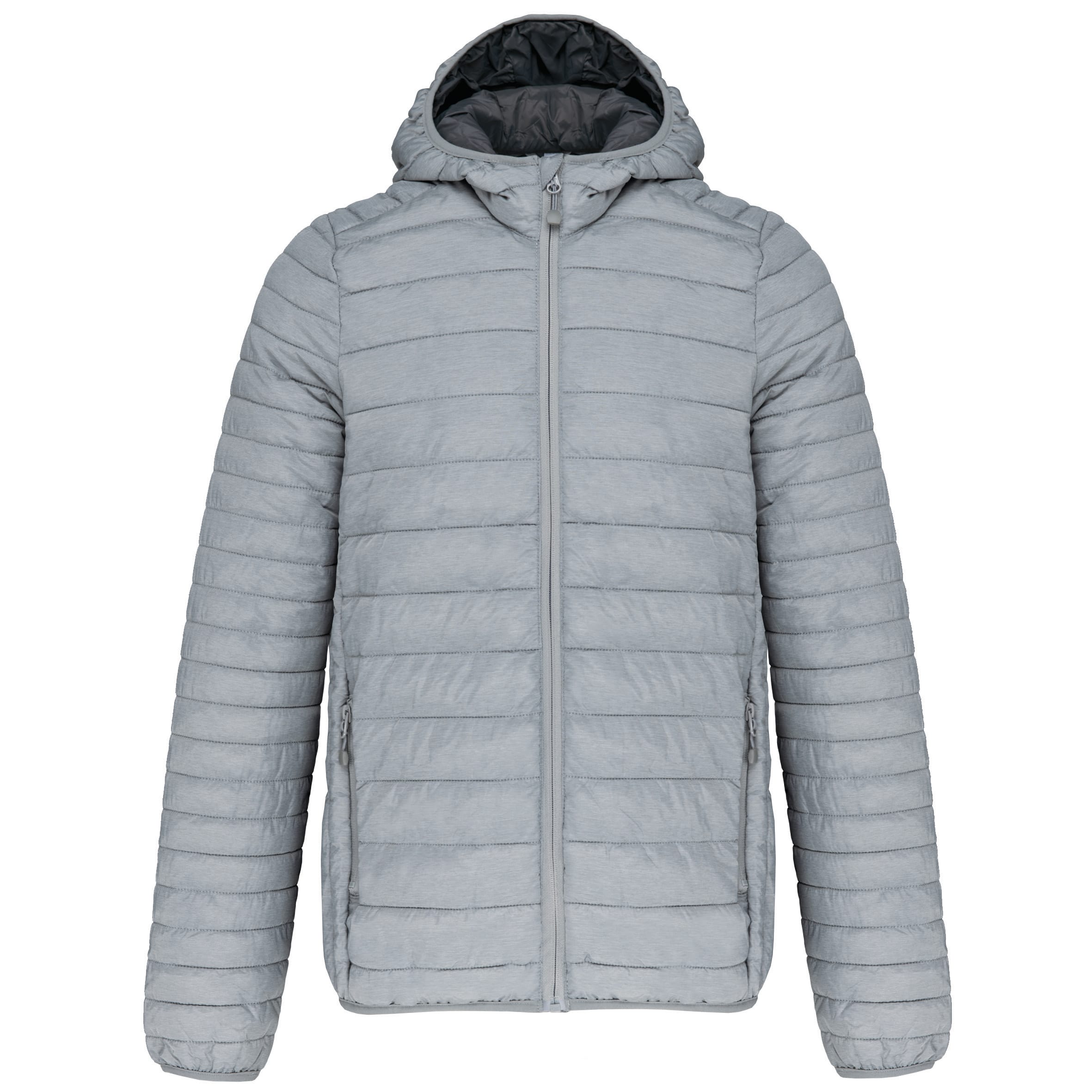 Men's lightweight hooded padded jacket
