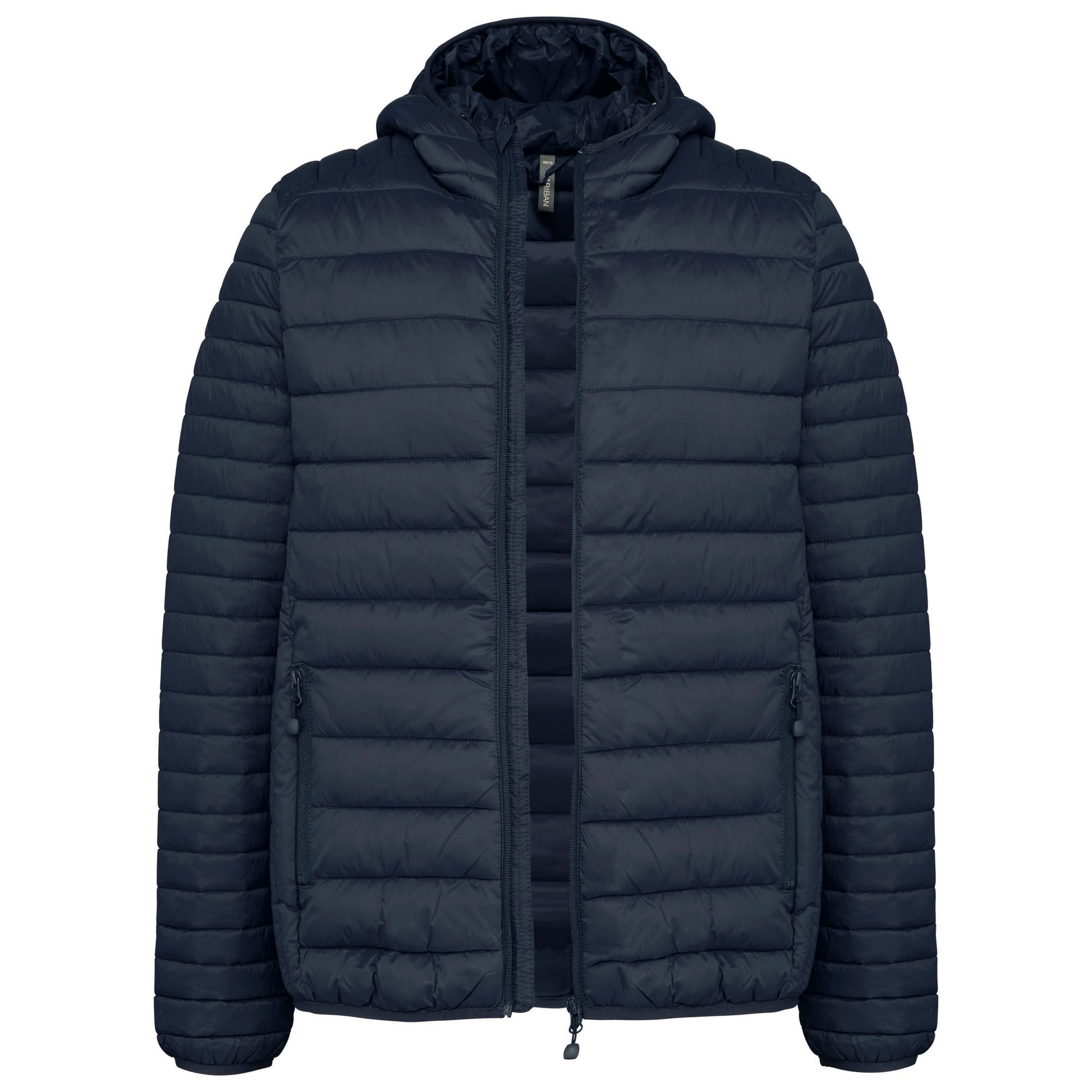 Men's lightweight hooded padded jacket