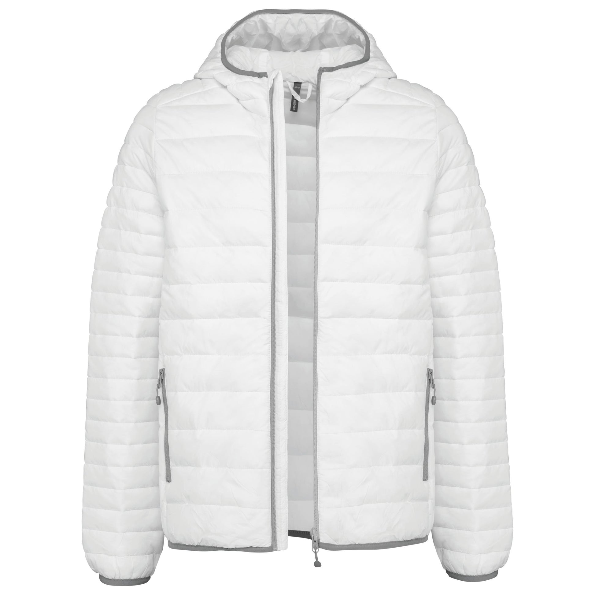 Men's lightweight hooded padded jacket
