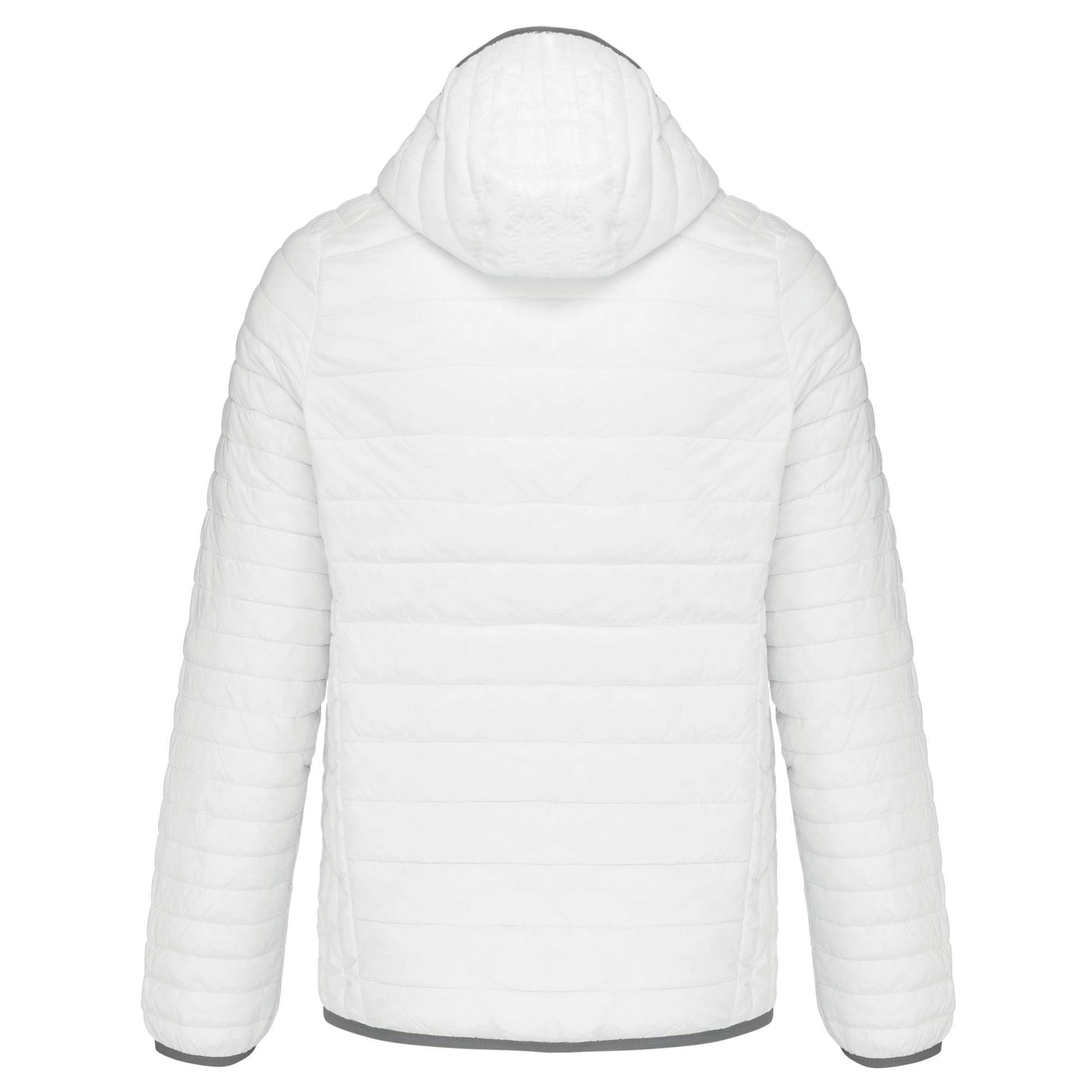 Men's lightweight hooded padded jacket