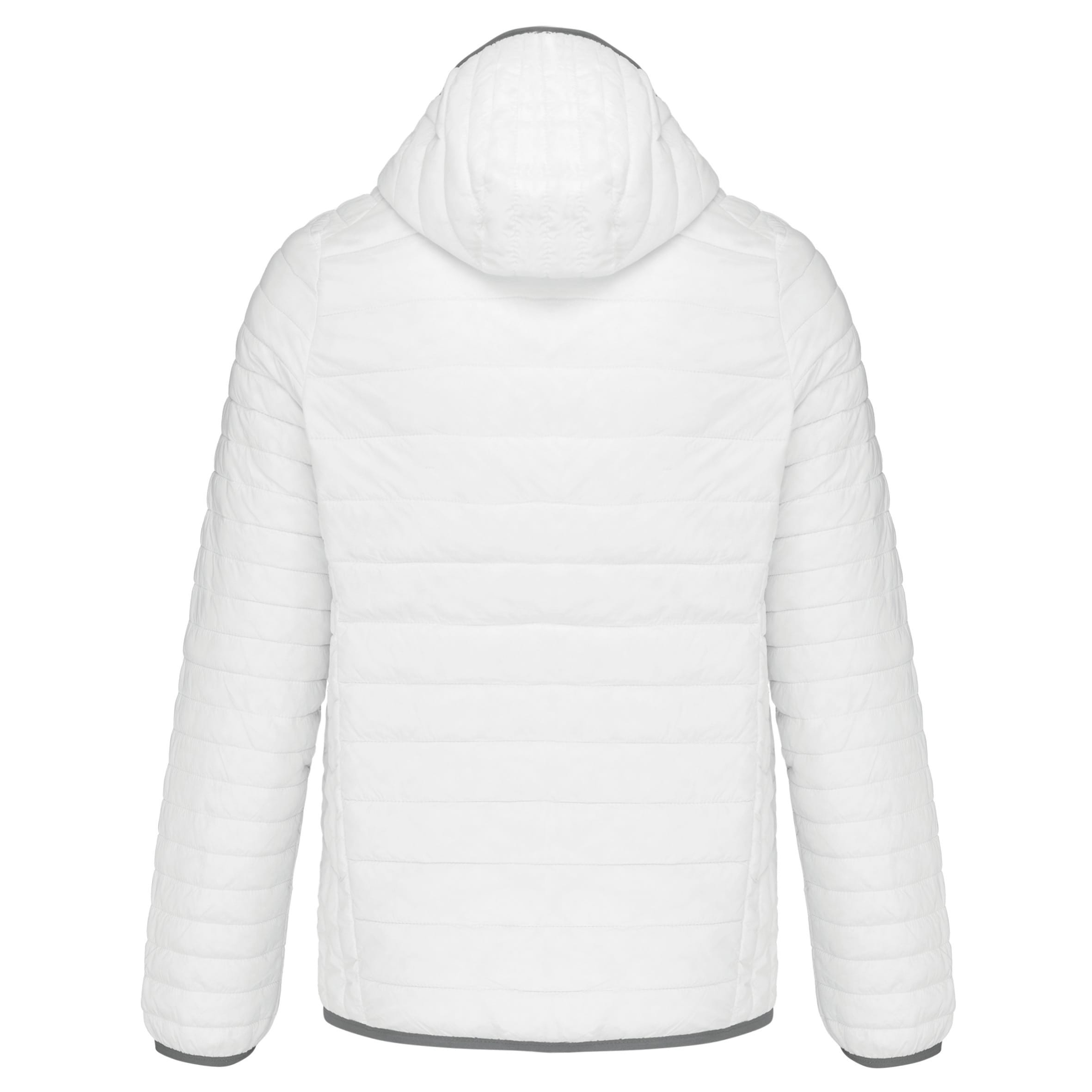 Men's lightweight hooded padded jacket