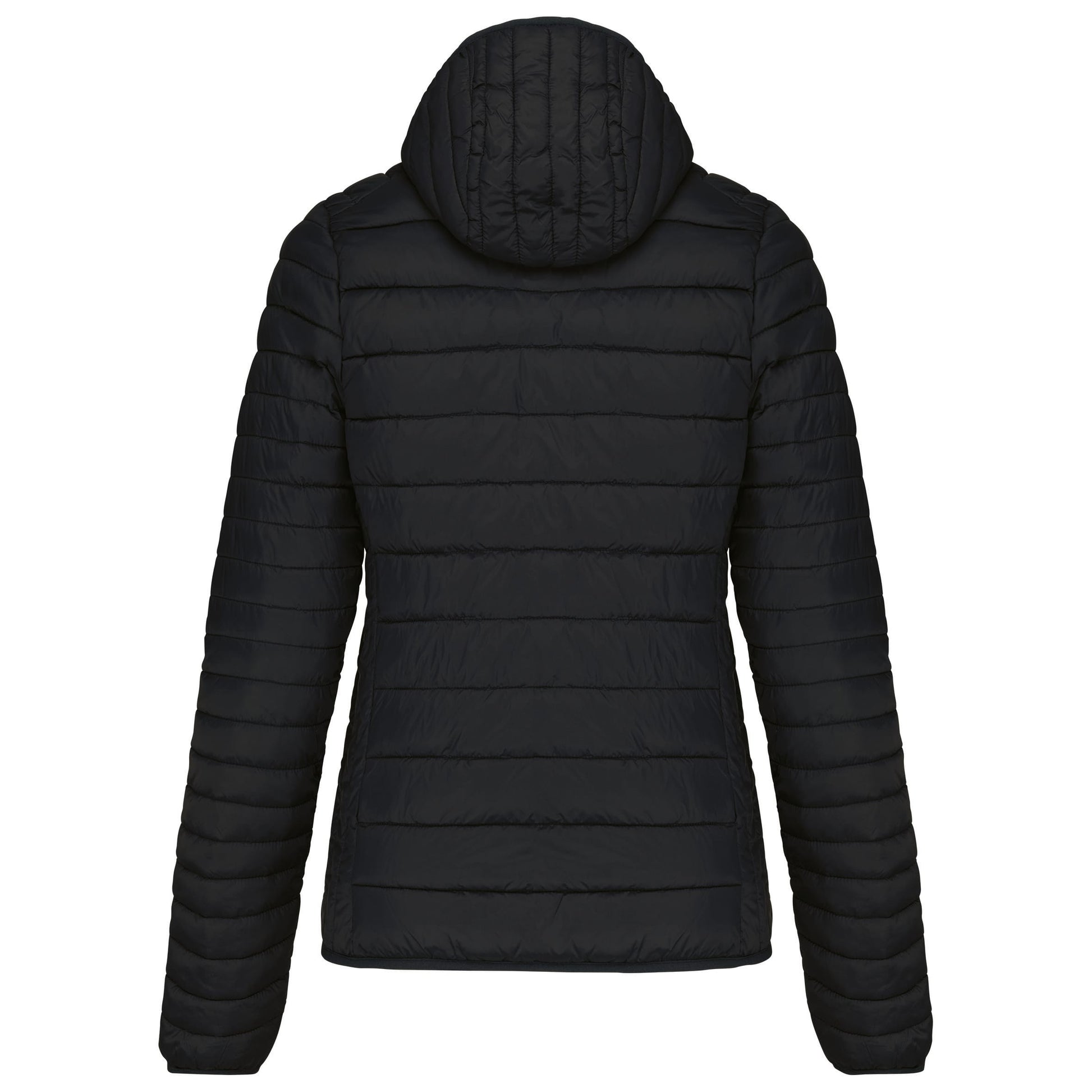 Ladies' lightweight hooded padded jacket