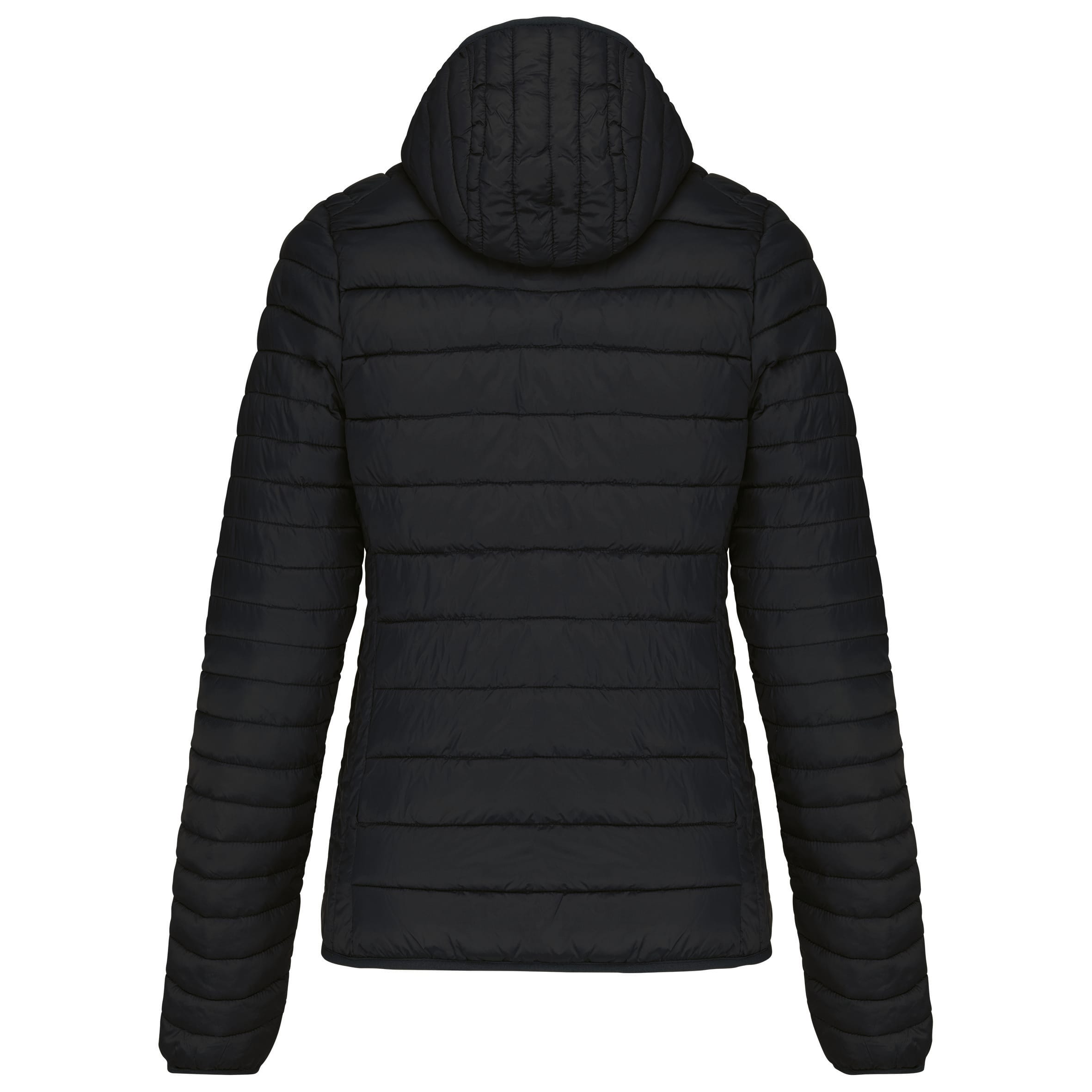 Ladies' lightweight hooded padded jacket