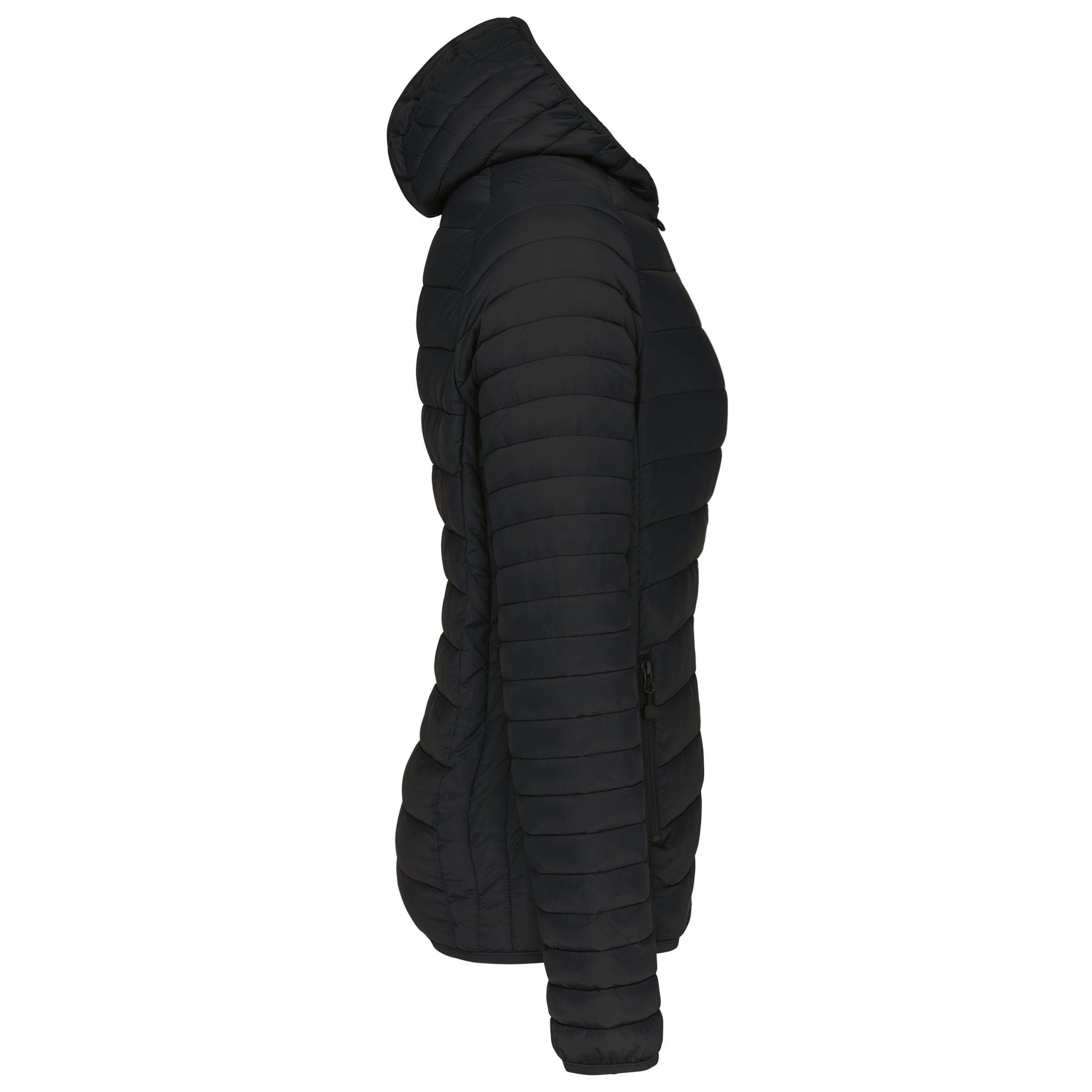 Ladies' lightweight hooded padded jacket