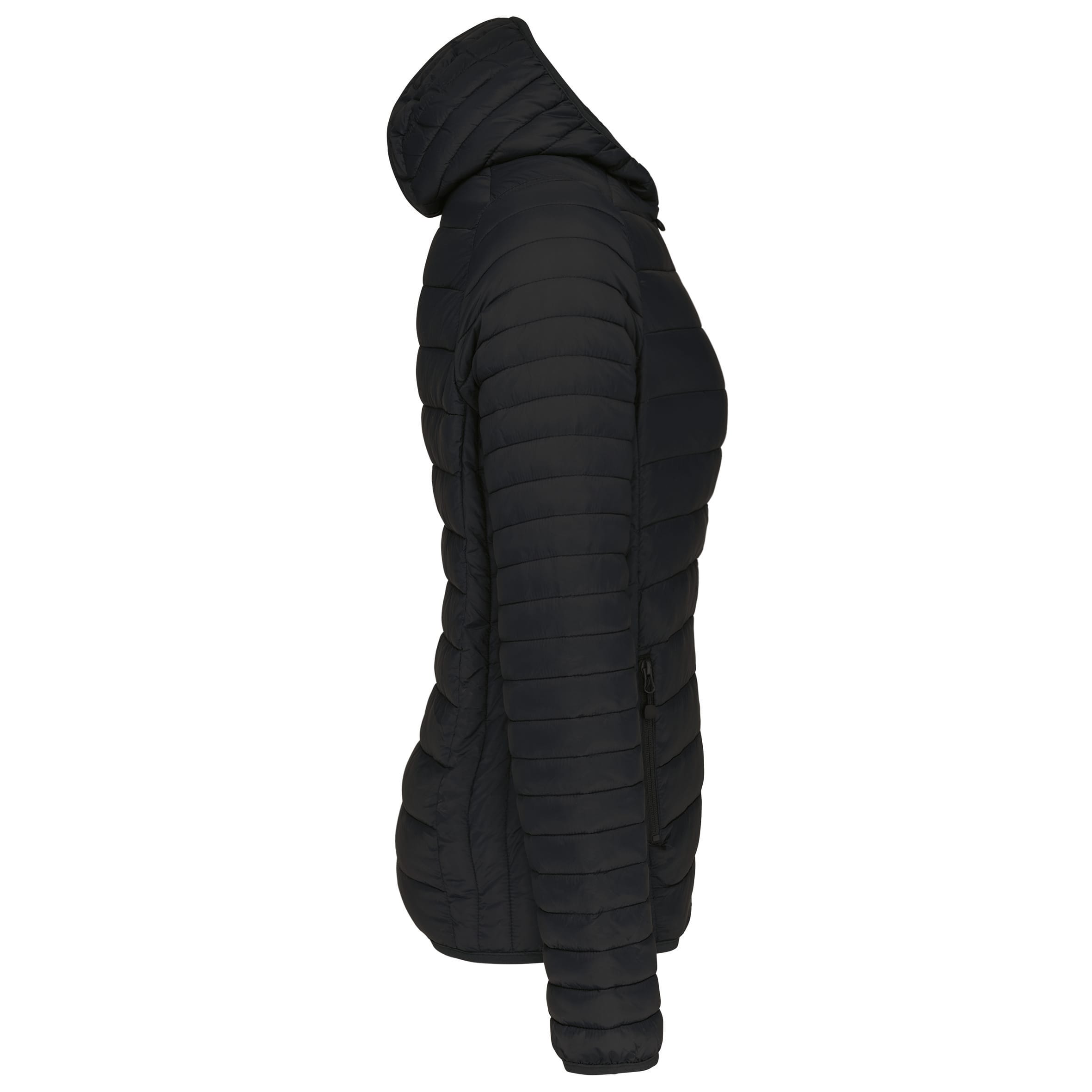 Ladies' lightweight hooded padded jacket